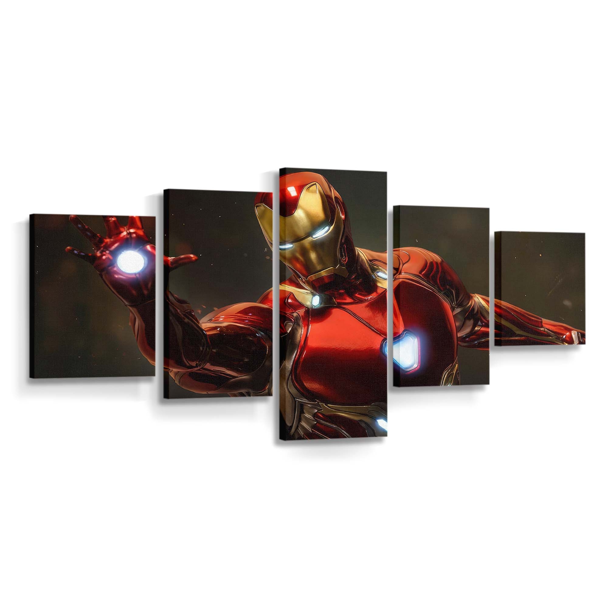 Iron Man Dynamische Innovation Leinwandbild - Wanddeko