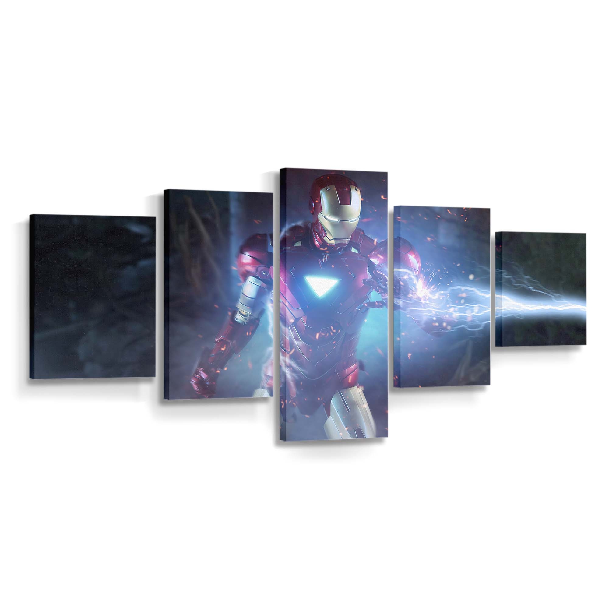 Iron Man Elektrolyt Leinwandbild - Wanddeko