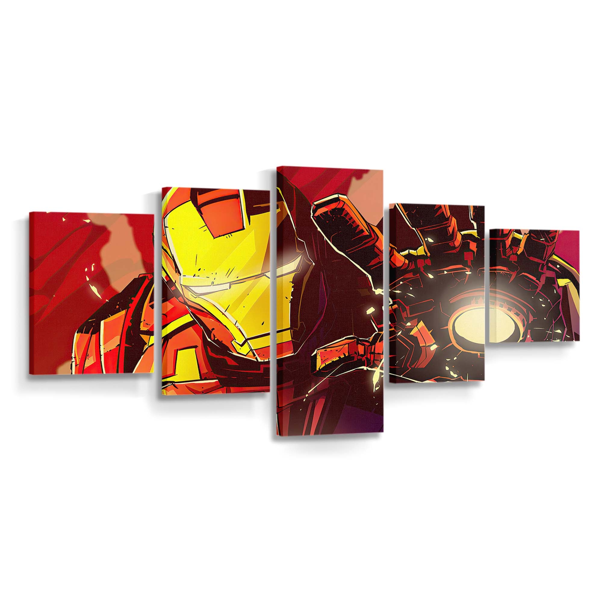 Iron Man Fan Made Art Leinwandbild - Wanddeko