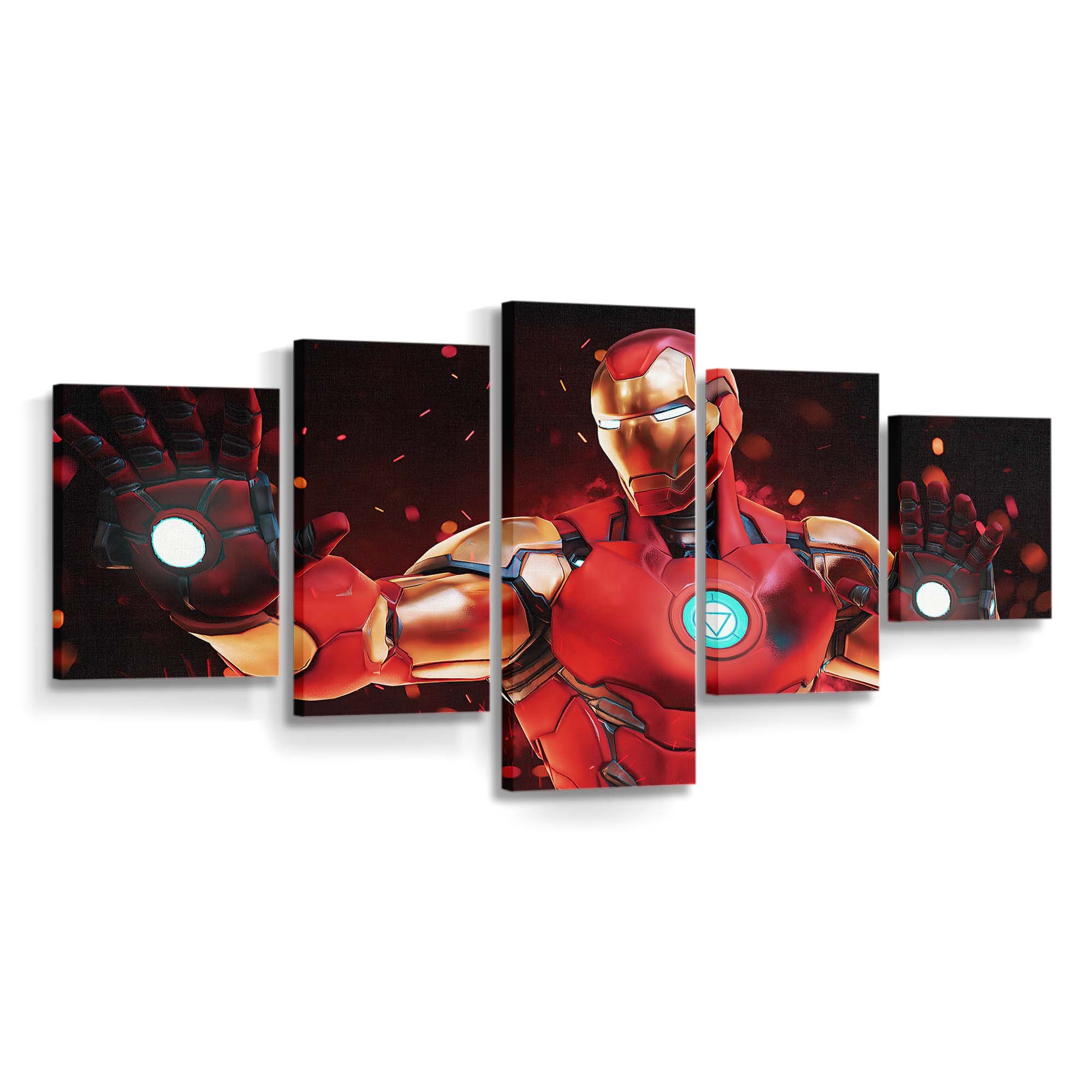 Iron Man Fortnite 2 Leinwandbild - Wanddeko