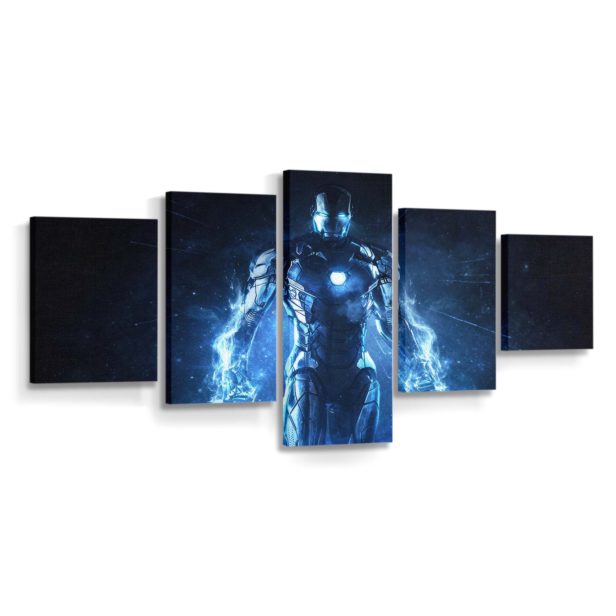 Iron Man aus der Dunklen Galaxie Leinwandbild - Wanddeko