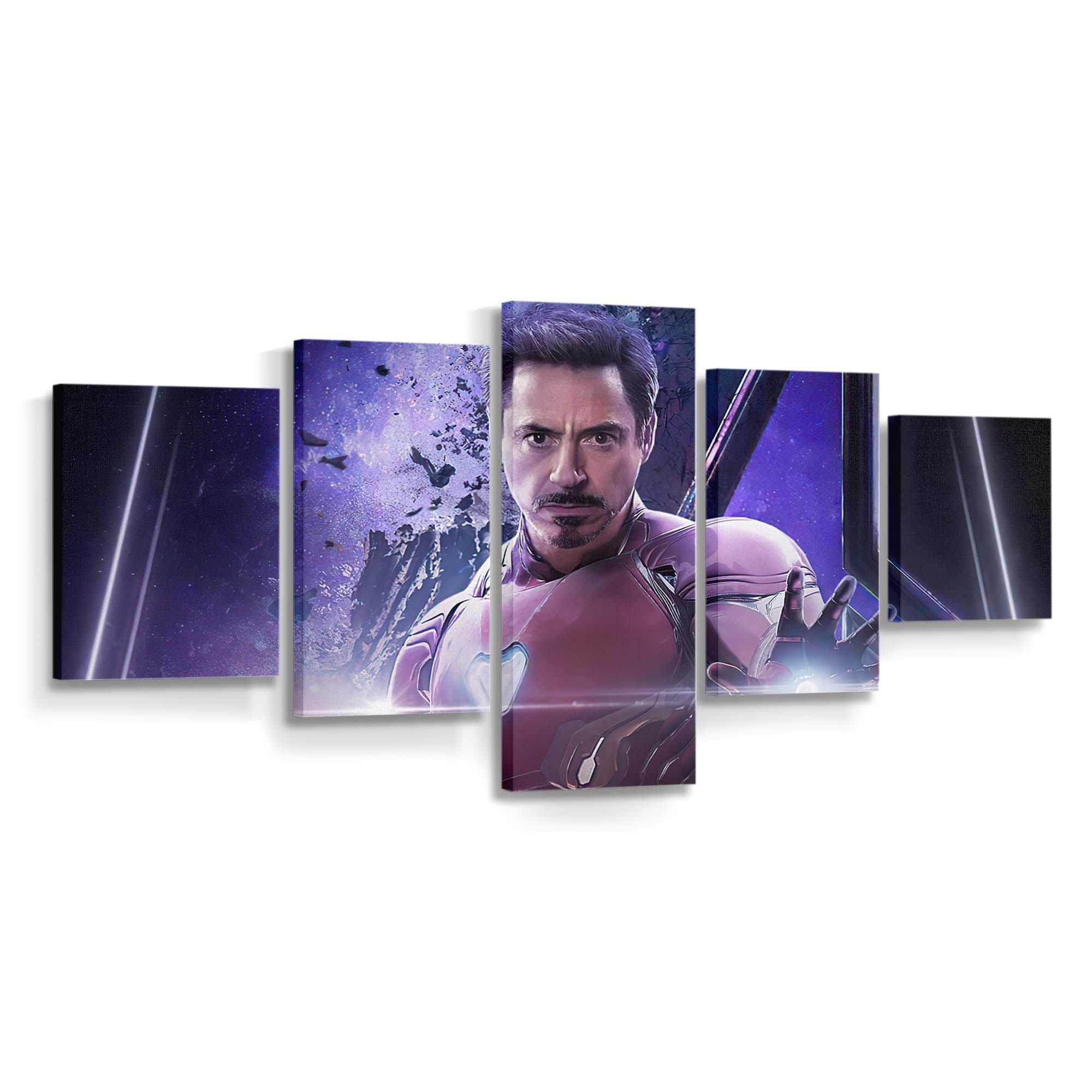 Iron Man Ich liebe dich 3000 Leinwandbild - Wanddeko