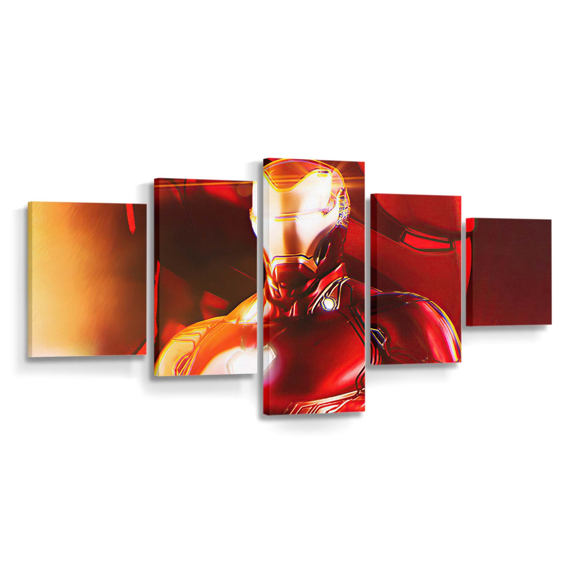 Iron Man Illustrator Leinwandbild - Wanddeko