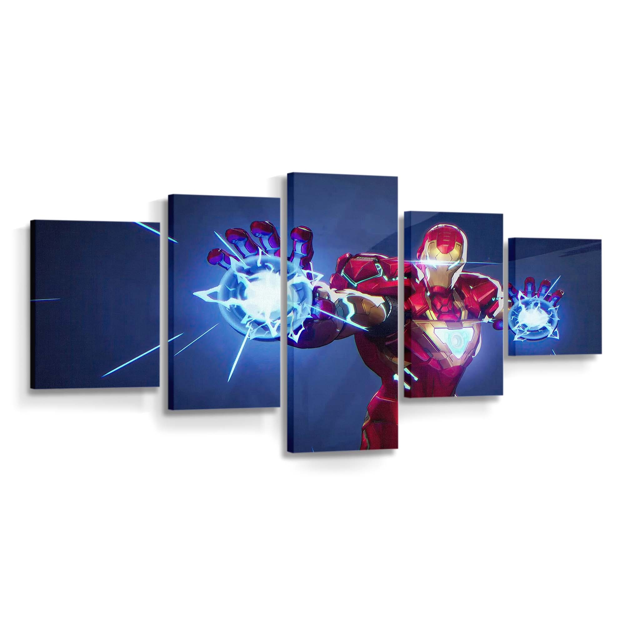Iron Man im Spiel Marvel Rivals Leinwandbild - Wanddeko