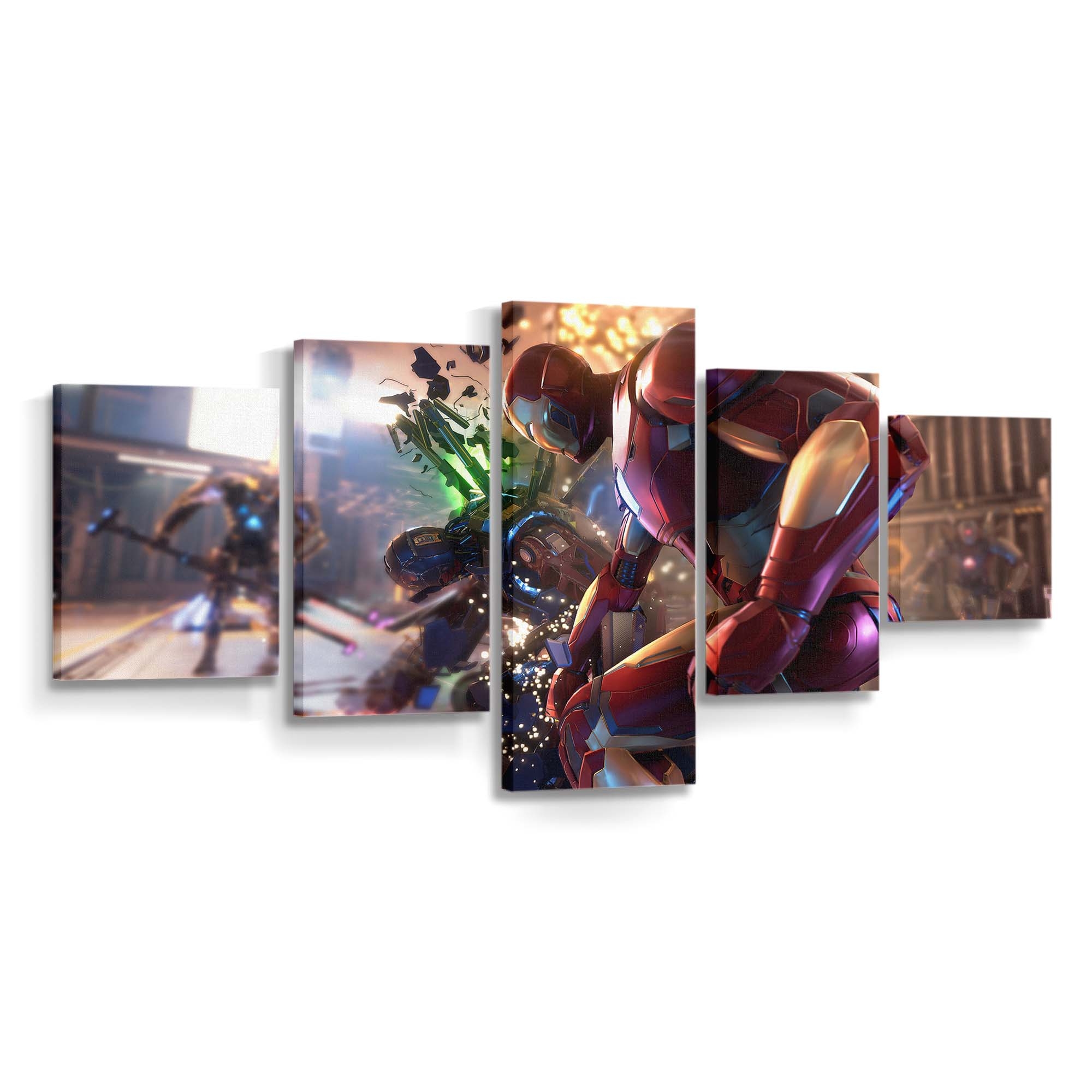 Iron Man in Marvel's Avengers Leinwandbild - Wanddeko