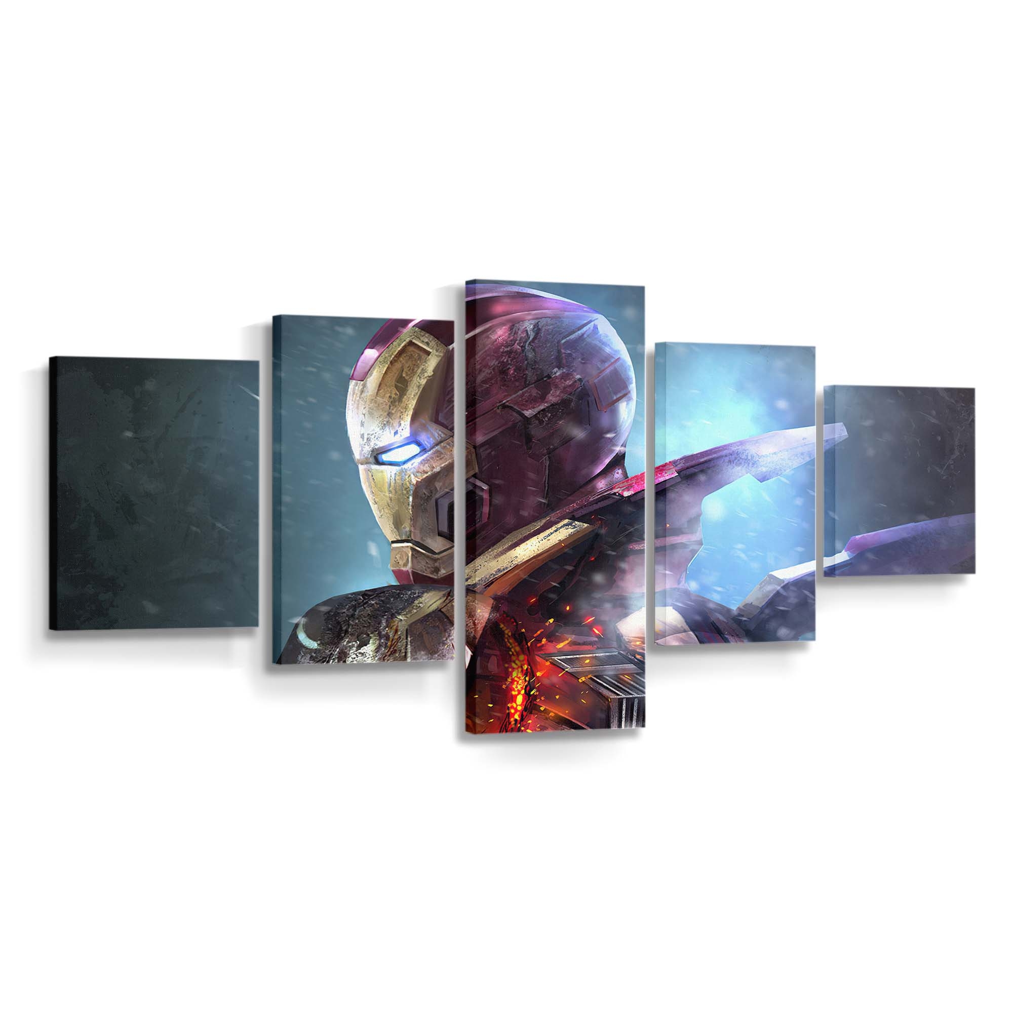 Iron Man Mark Xlii Leinwandbild - Wanddeko