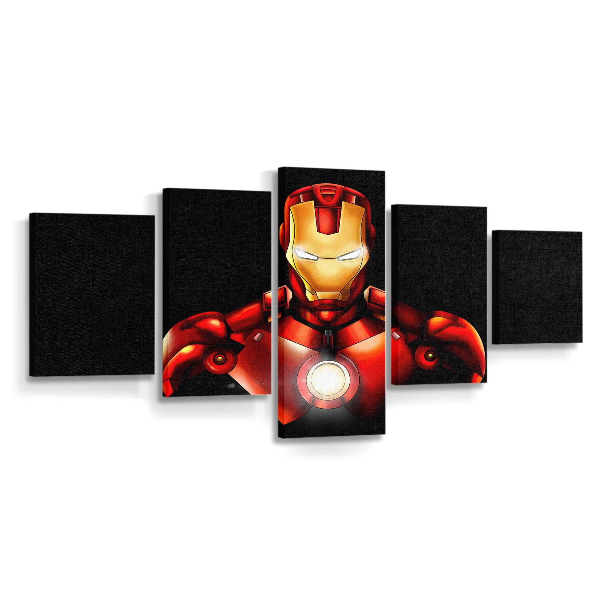 Iron Man Marvel Fan-Kunst Leinwandbild - Wanddeko
