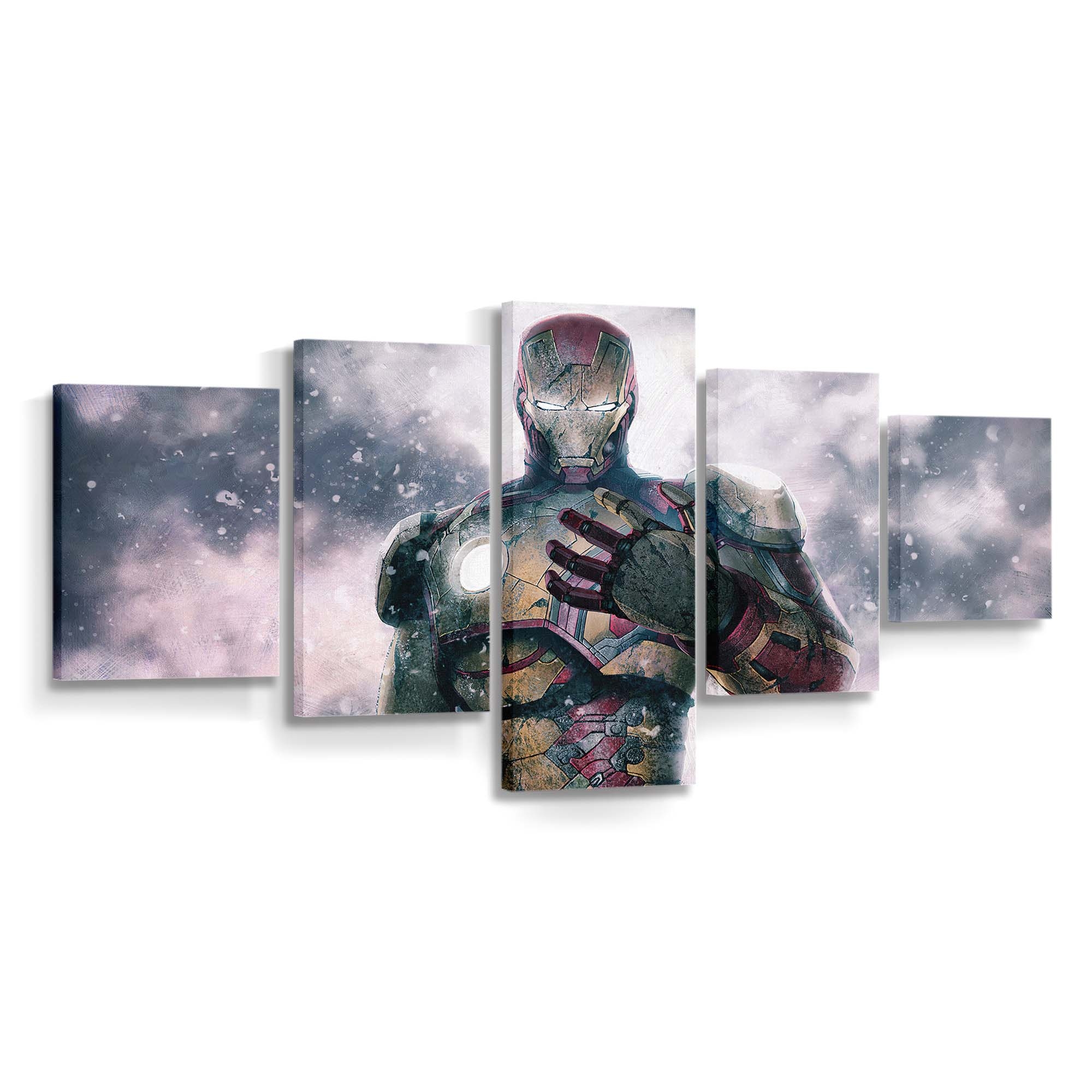 Iron Man Mk42 Leinwandbild - Wanddeko