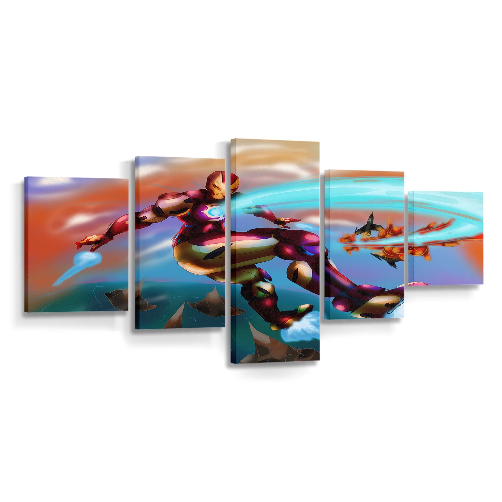 Iron Man Neu 2020 3 Leinwandbild - Wanddeko