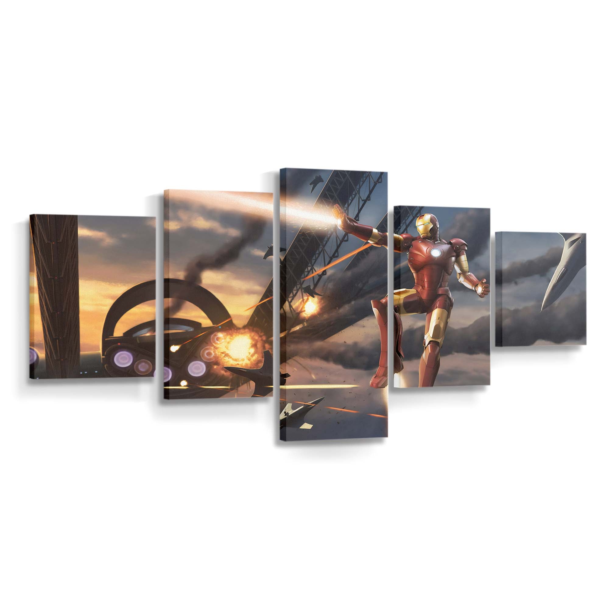 Iron Man Neu 6 Leinwandbild - Wanddeko