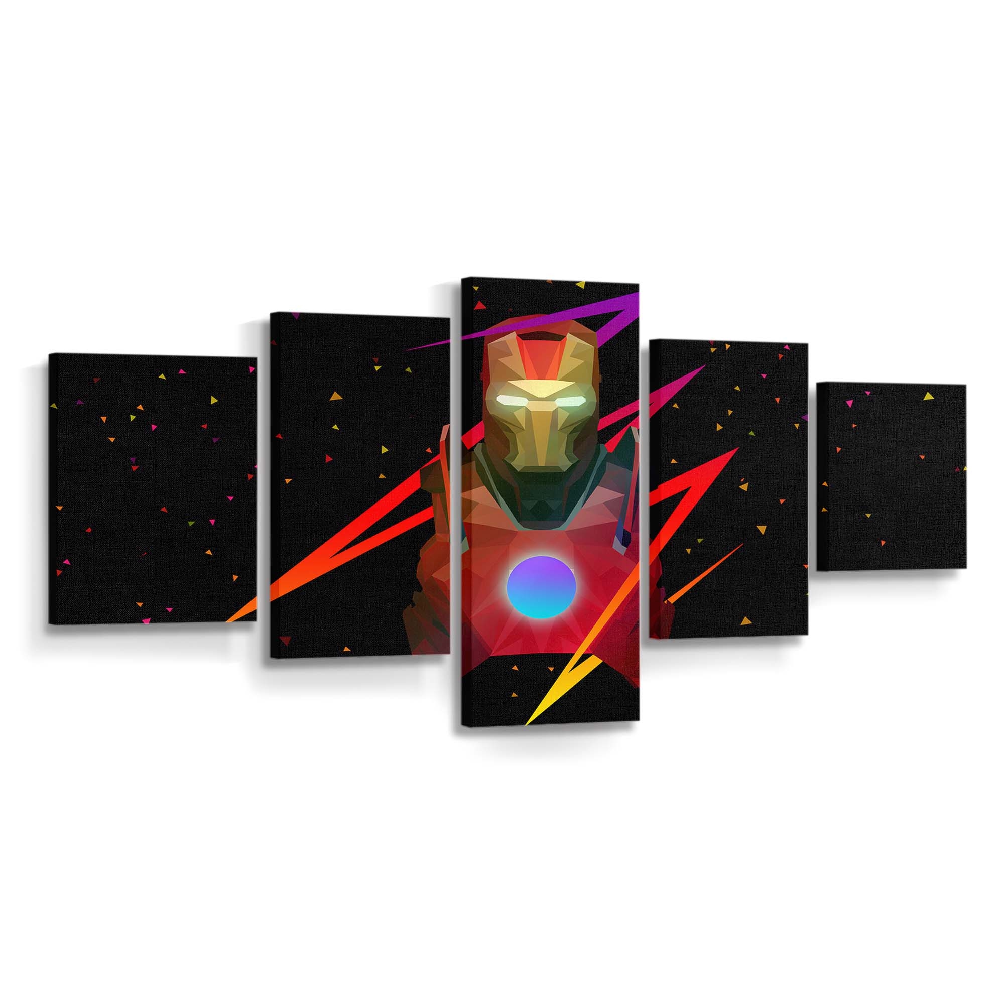 Iron Man Neu Minimalismus Leinwandbild - Wanddeko