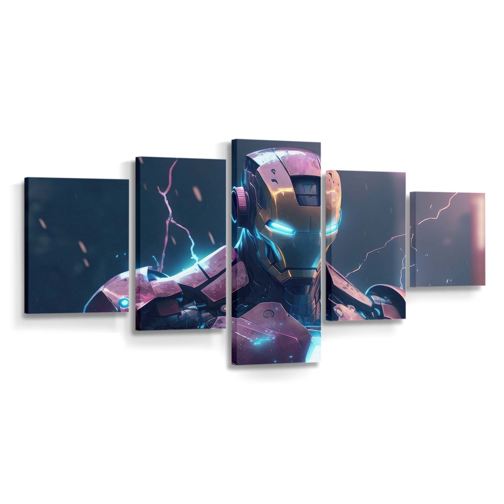 Iron Man Neuer Anzug 2 Leinwandbild - Wanddeko