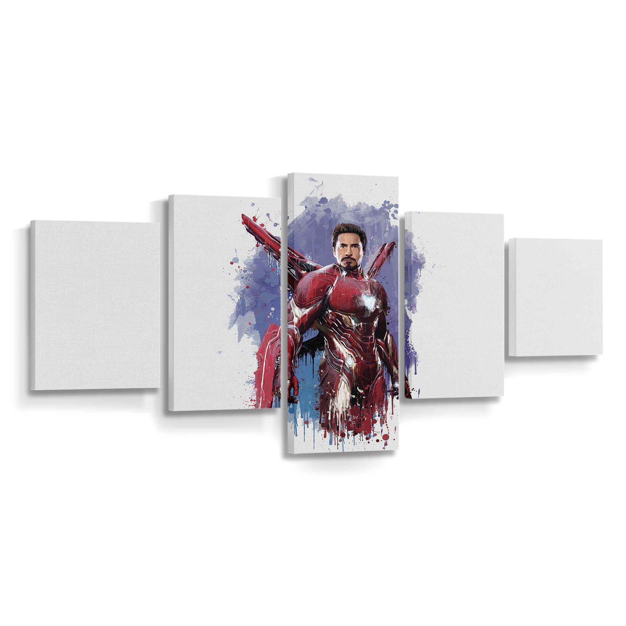 Iron Man Neuer Anzug für Avengers Infinity War Leinwandbild - Wanddeko