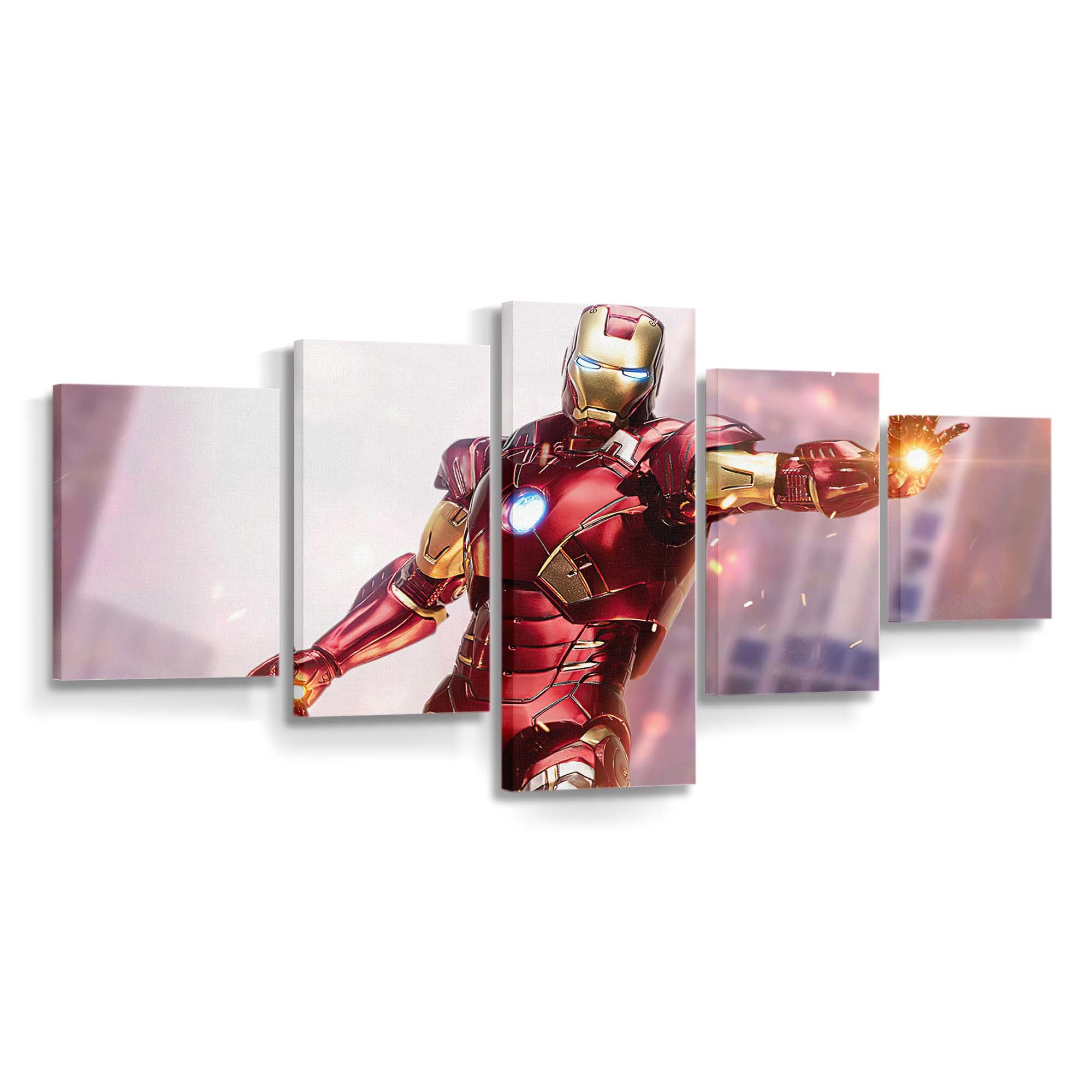 Iron Man Keine Gnade mehr Leinwandbild - Wanddeko