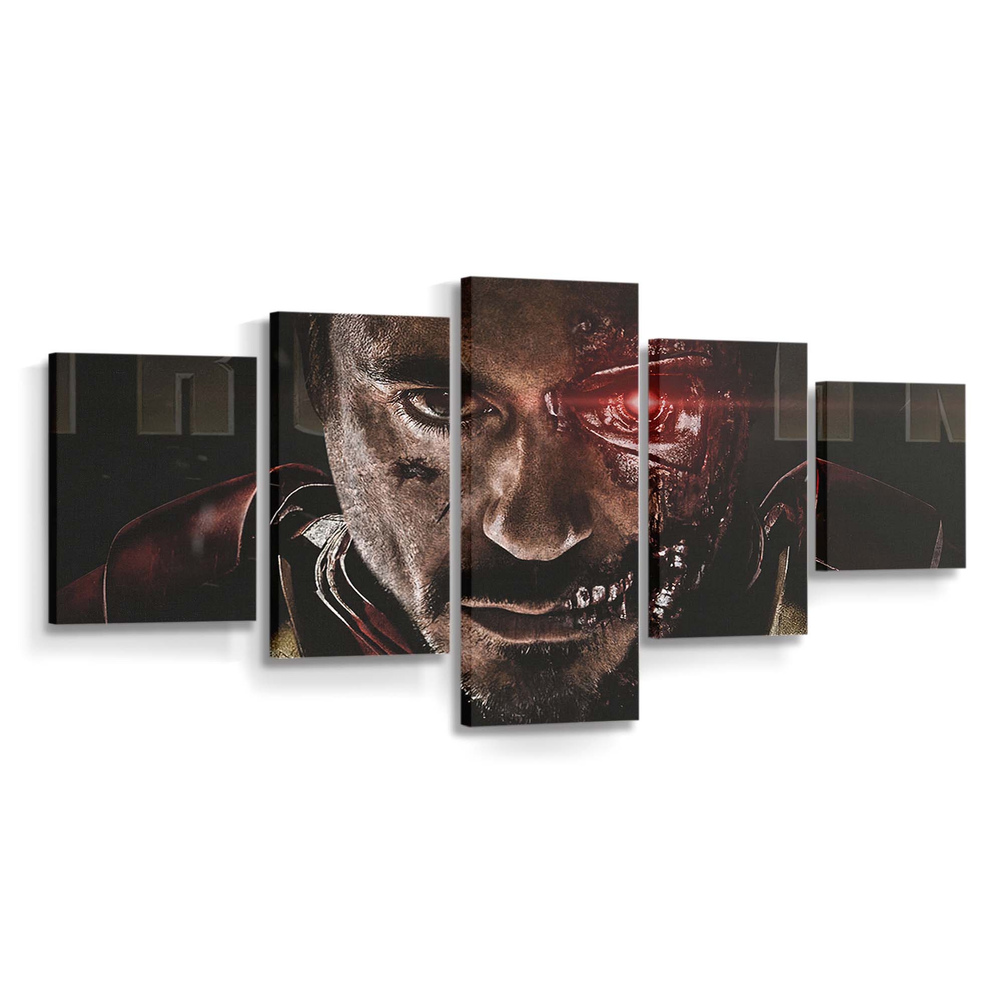 Iron Man Real Leinwandbild - Wanddeko