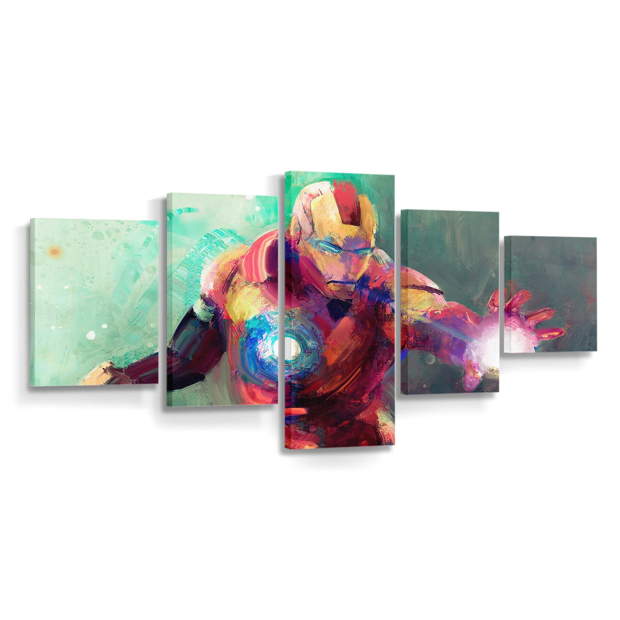 Iron Man Skizze Leinwandbild - Wanddeko