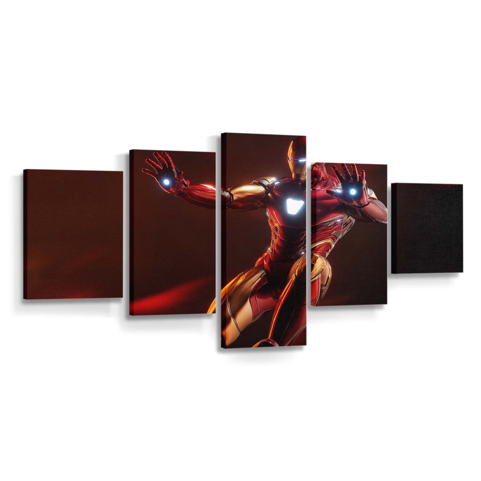 Iron Man Superior Steel Leinwandbild - Wanddeko