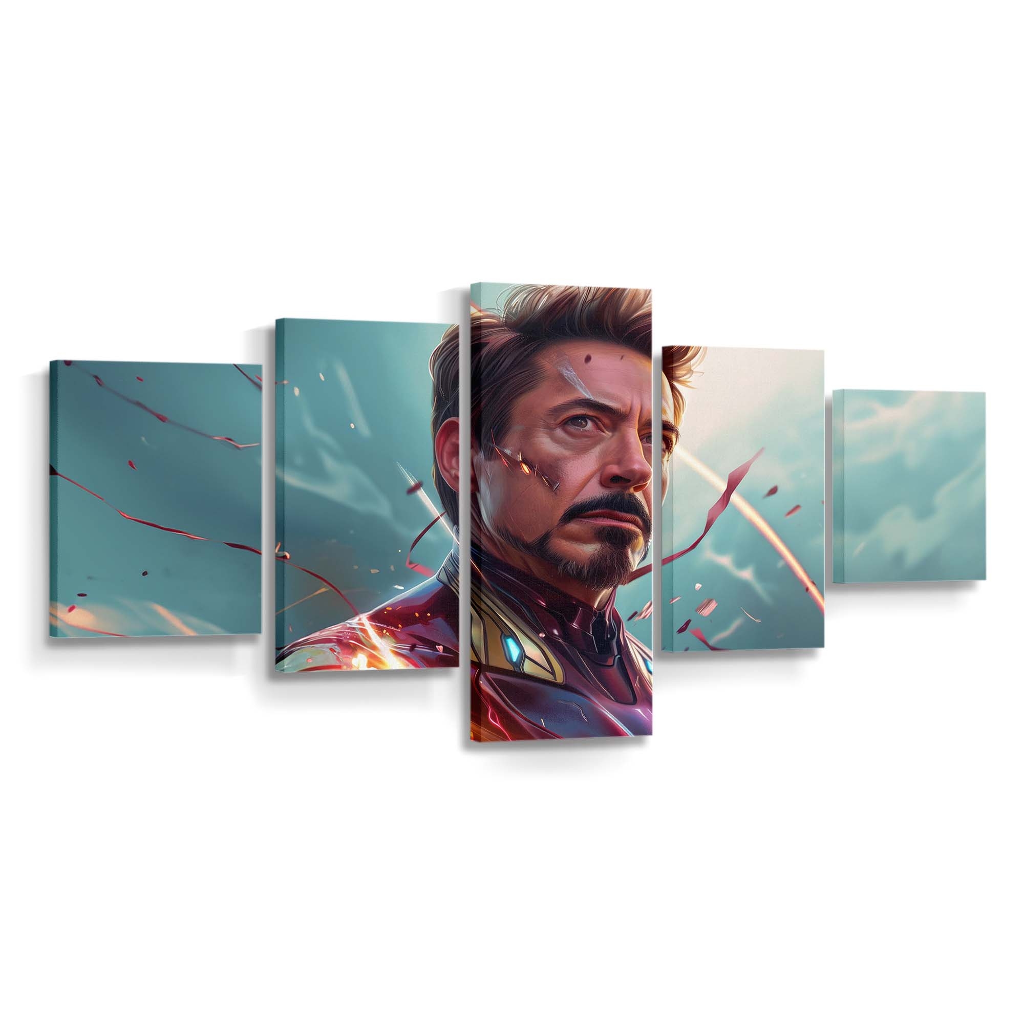 Iron Man Der letzte Held Leinwandbild - Wanddeko