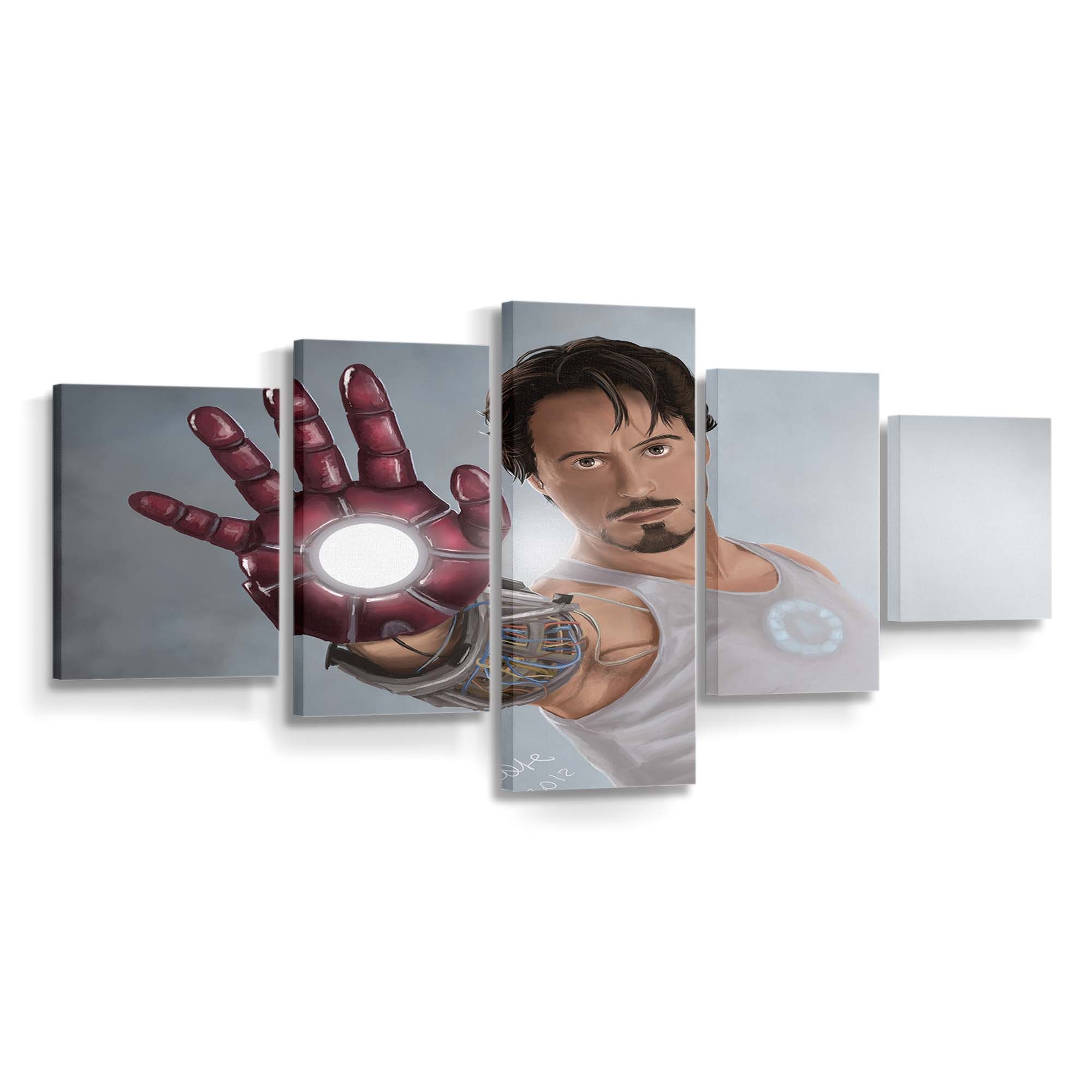 Iron Man Tony Leinwandbild - Wanddeko