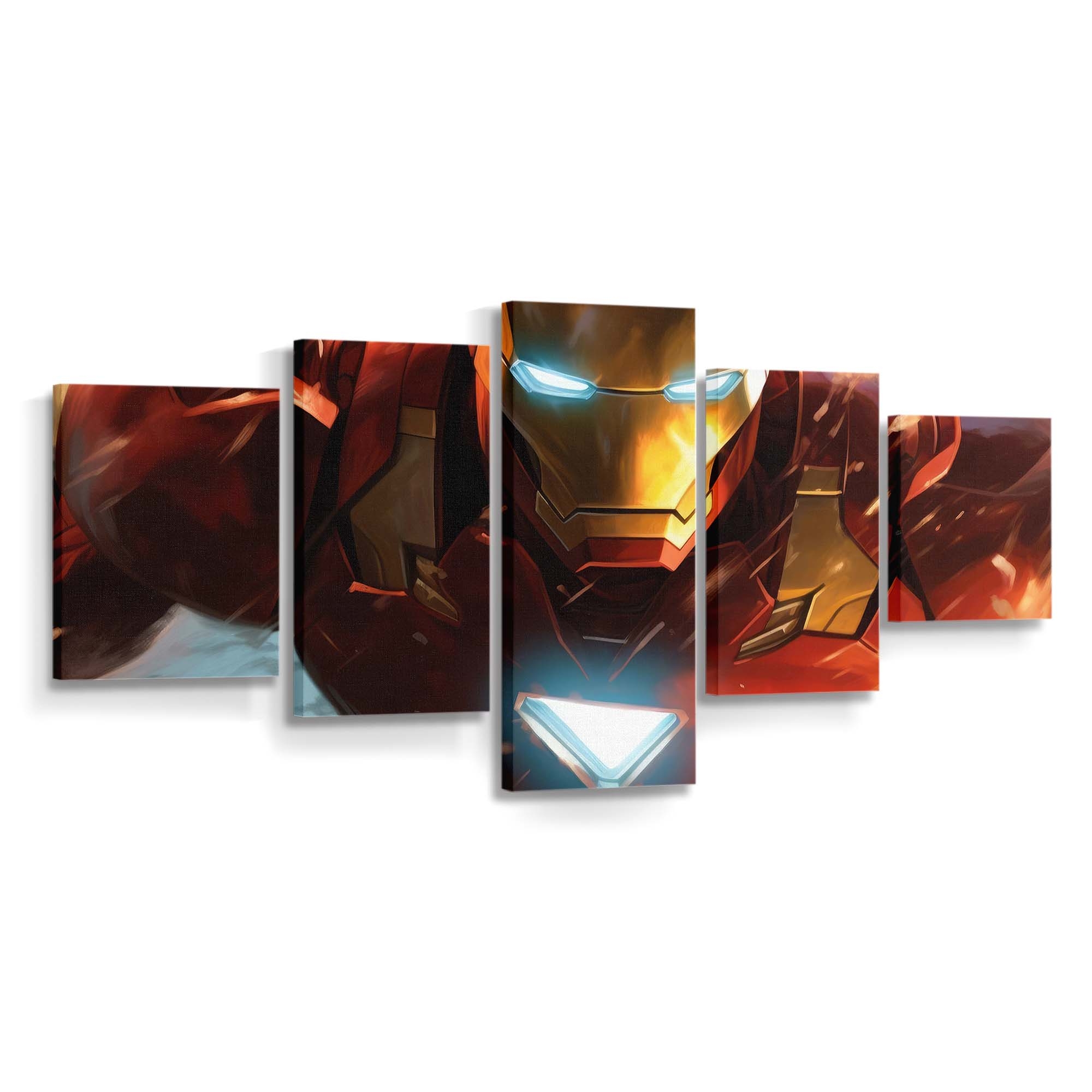 Iron Man aufwärts Leinwandbild - Wanddeko