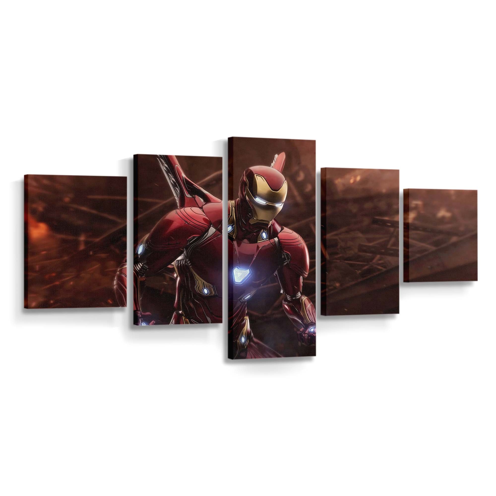 Iron Man 2019 2 Leinwandbild - Wanddeko
