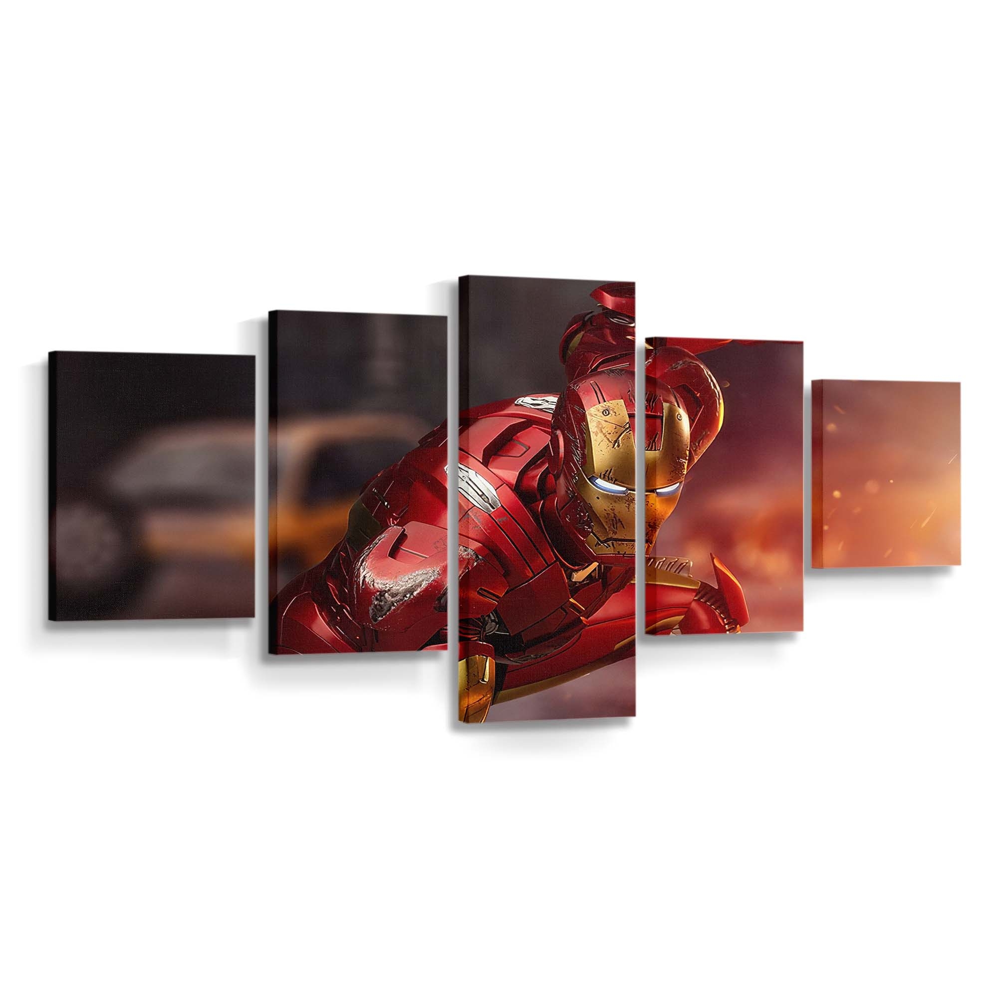 Iron Man Ready Leinwandbild - Wanddeko