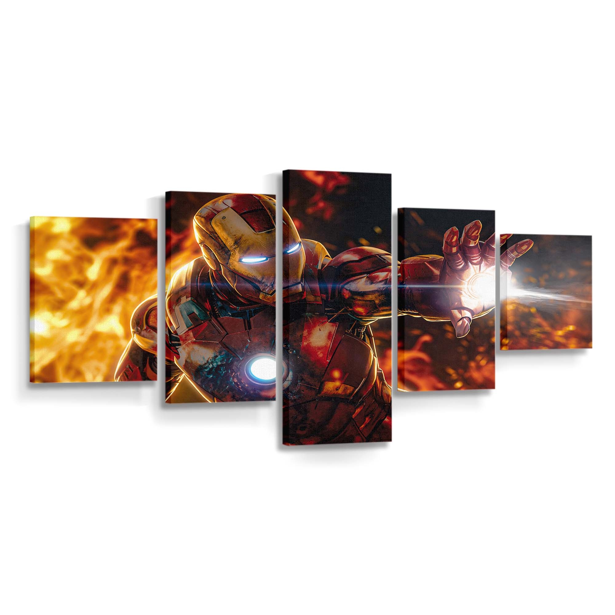 Iron Willpower Tony Stark Heroic Legacy Leinwandbild - Wanddeko