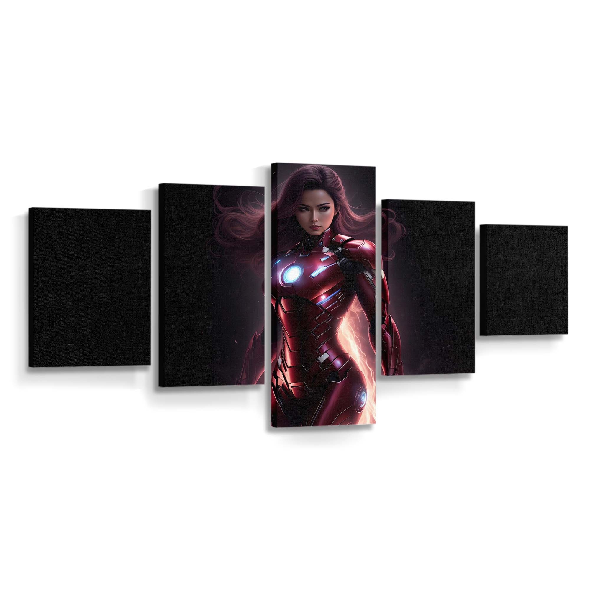 Iron Woman 2 Leinwandbild - Wanddeko