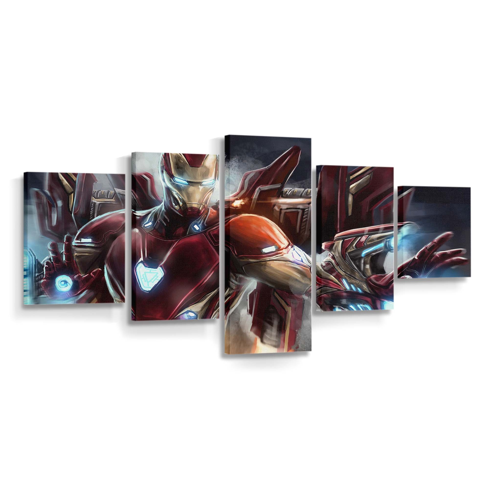 Ironmanart Leinwandbild - Wanddeko