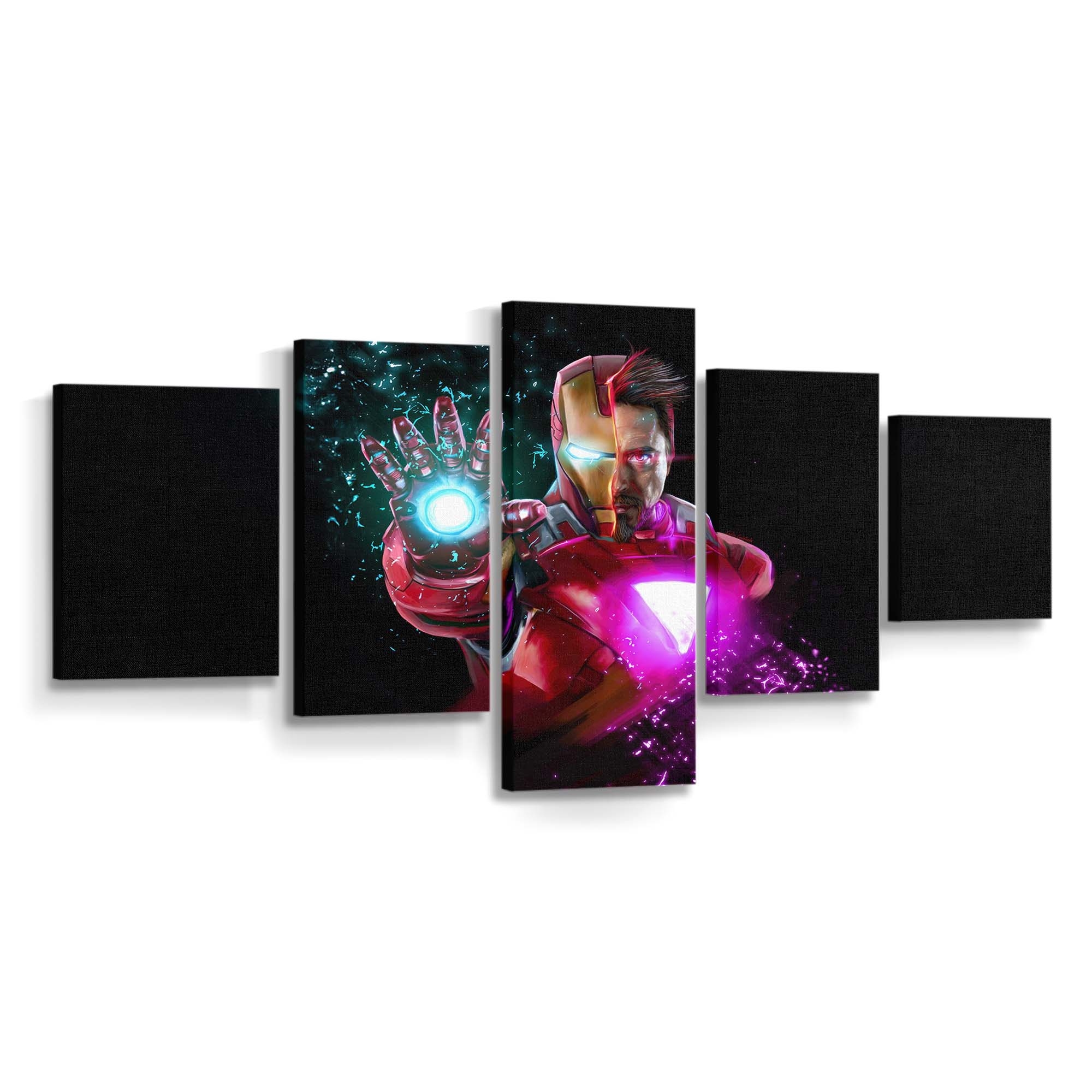 Metallic Avenger Leinwandbild - Wanddeko