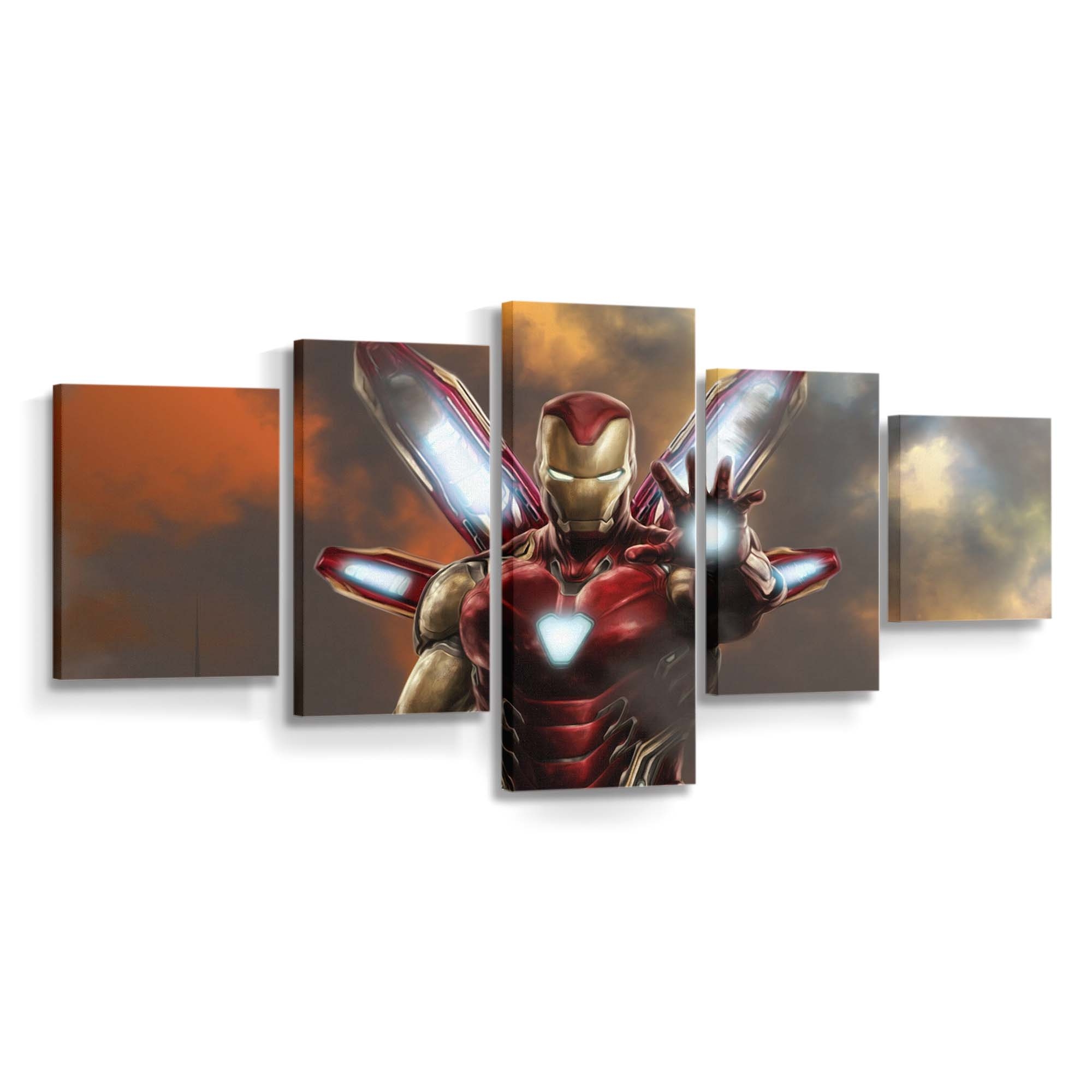 New Suit Iron Man Leinwandbild - Wanddeko