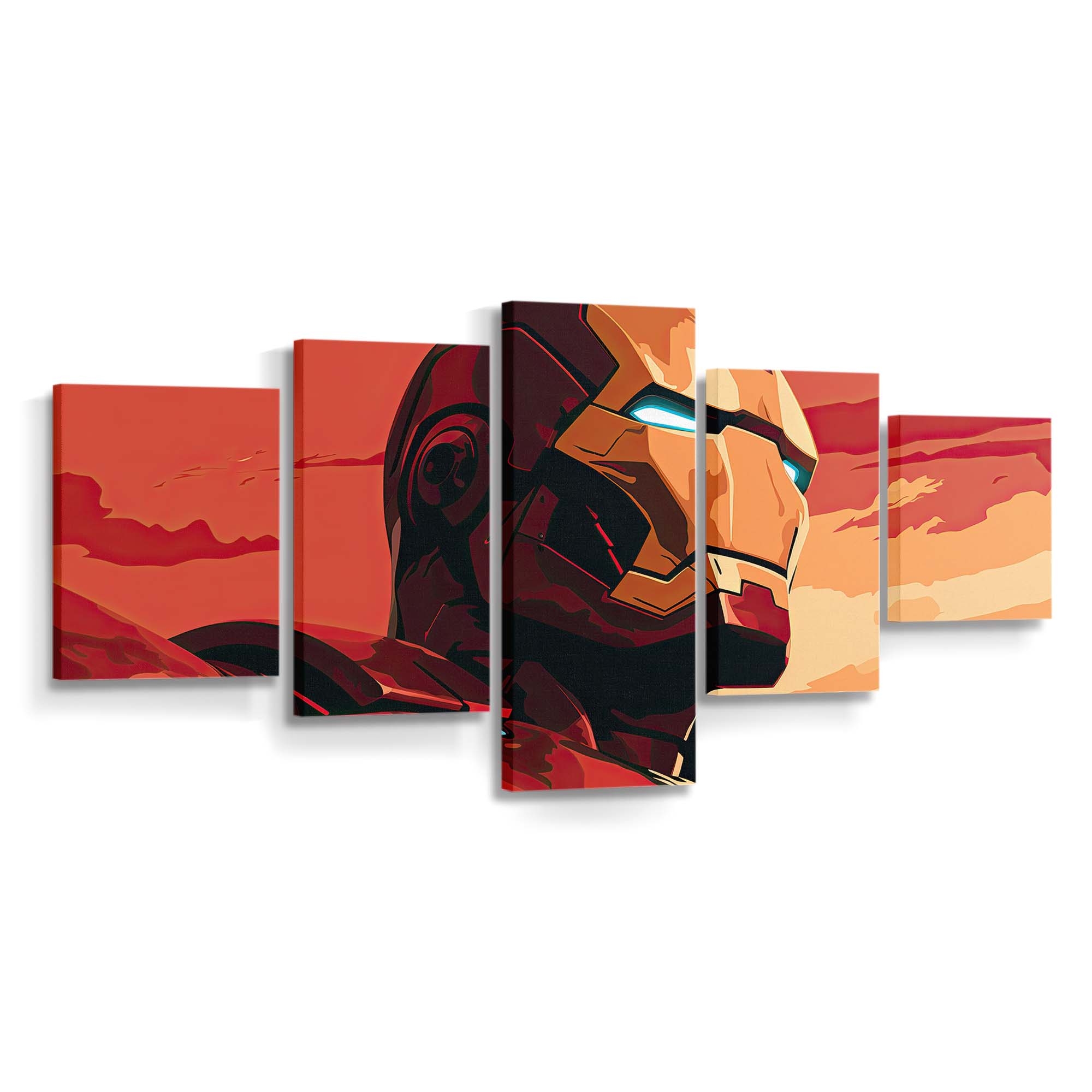 Philanthropist Iron Man Leinwandbild - Wanddeko