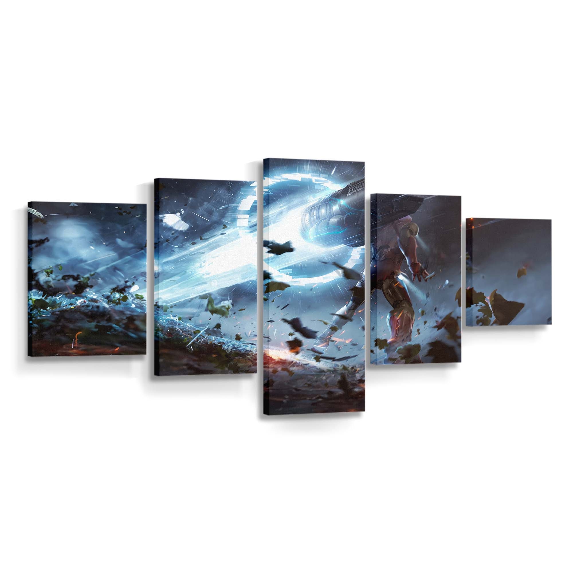 Proton Cannon Leinwandbild - Wanddeko