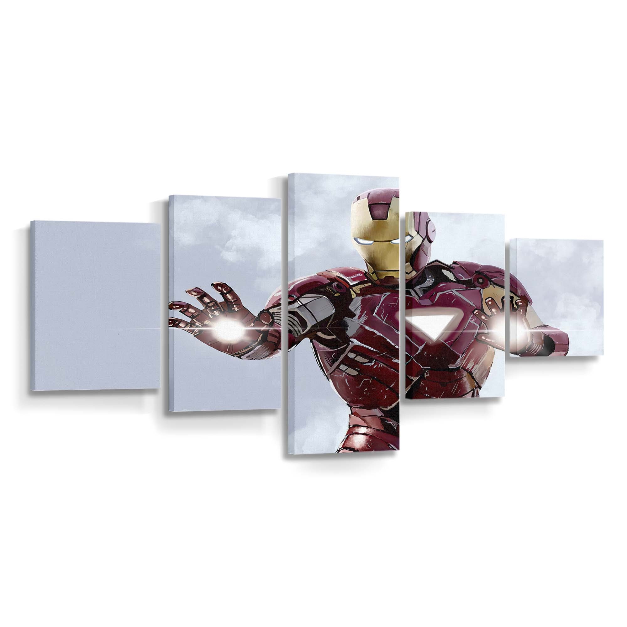 Ready Iron Man Leinwandbild - Wanddeko