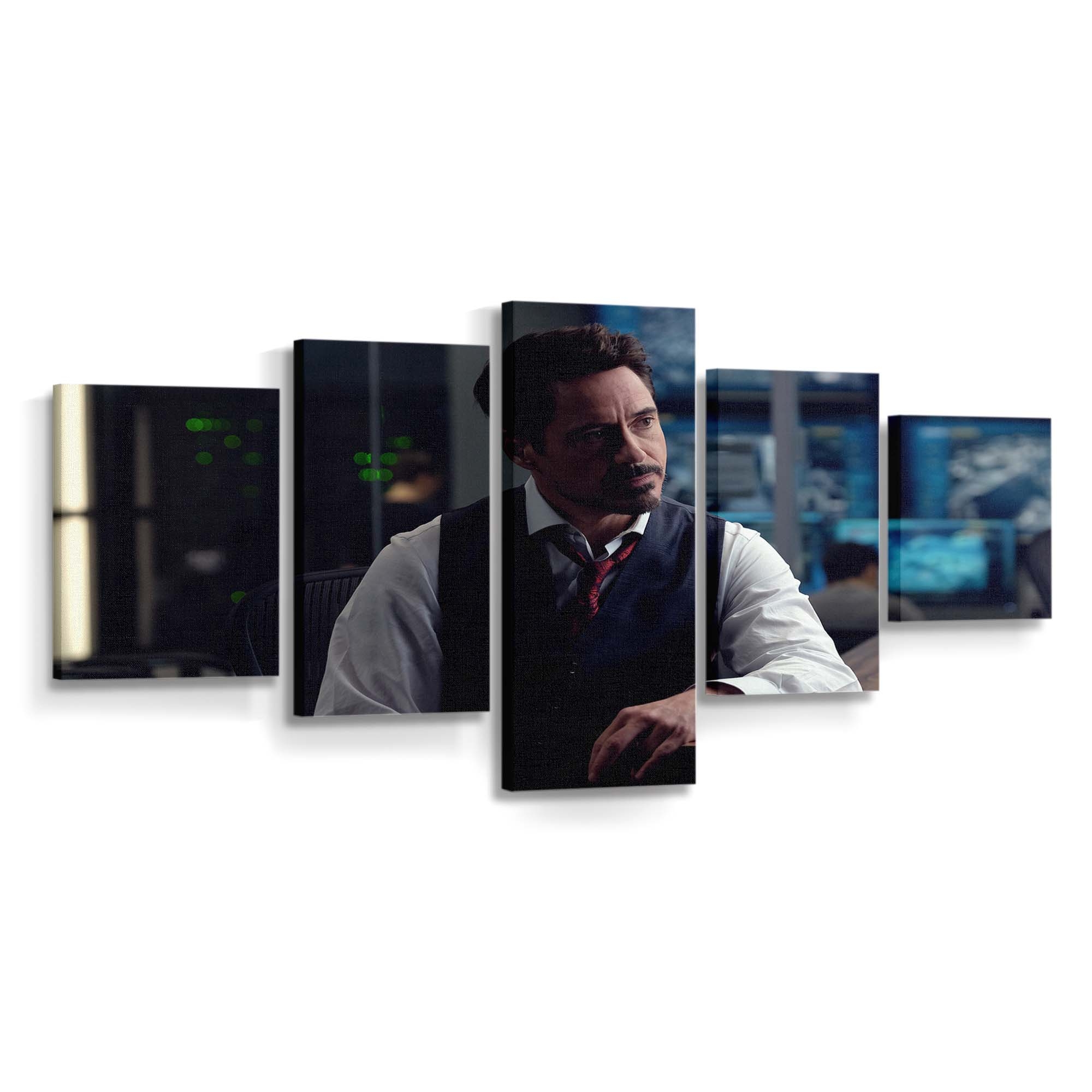 Robert Downey als Tony Stark in Avengers Infinity War 2018 Leinwandbild - Wanddeko