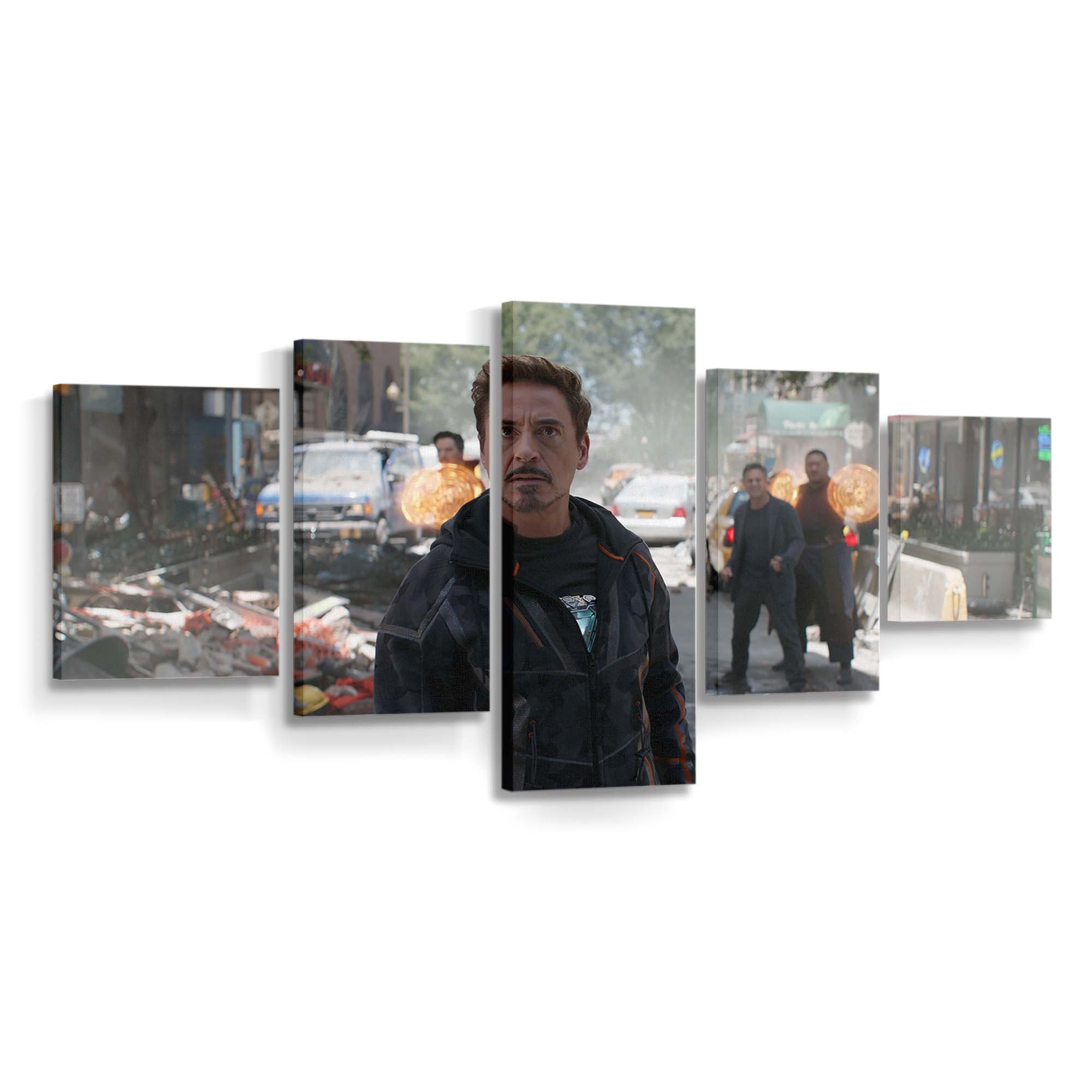 Robert Downey als Tony Stark in Avengers Infinity War 2018 2 Leinwandbild - Wanddeko