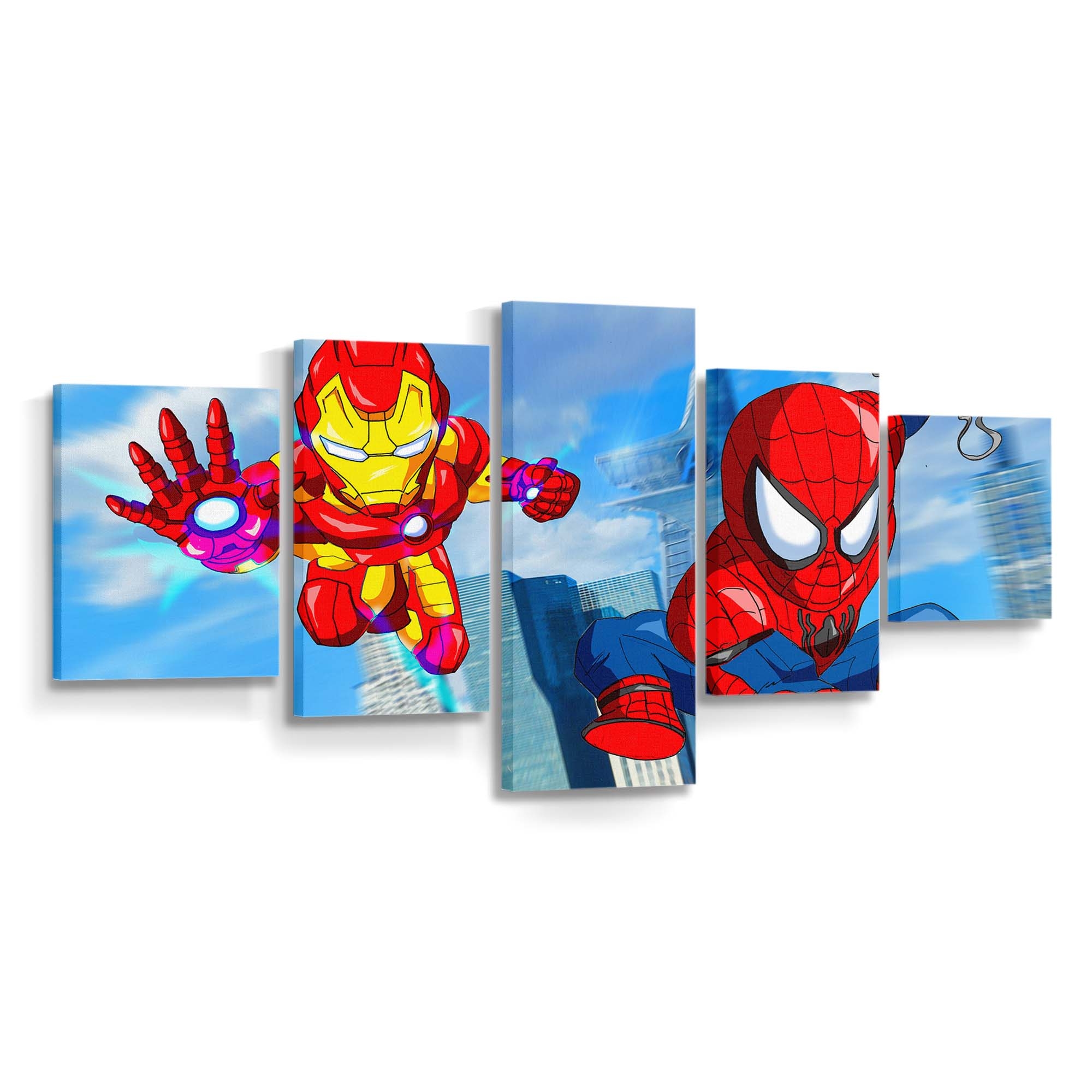 Spiderman Homecoming Movie Art Leinwandbild - Wanddeko