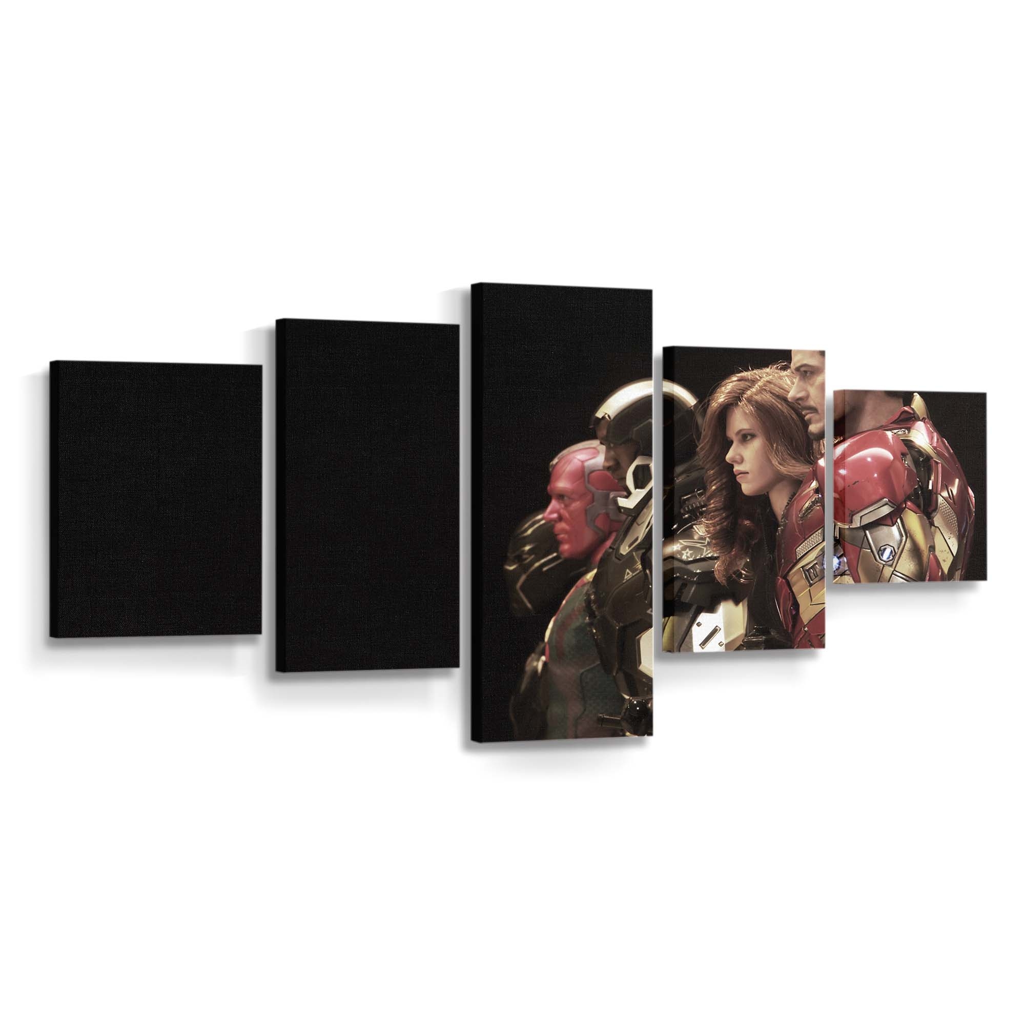 Team Iron Man Cosplay Leinwandbild - Wanddeko