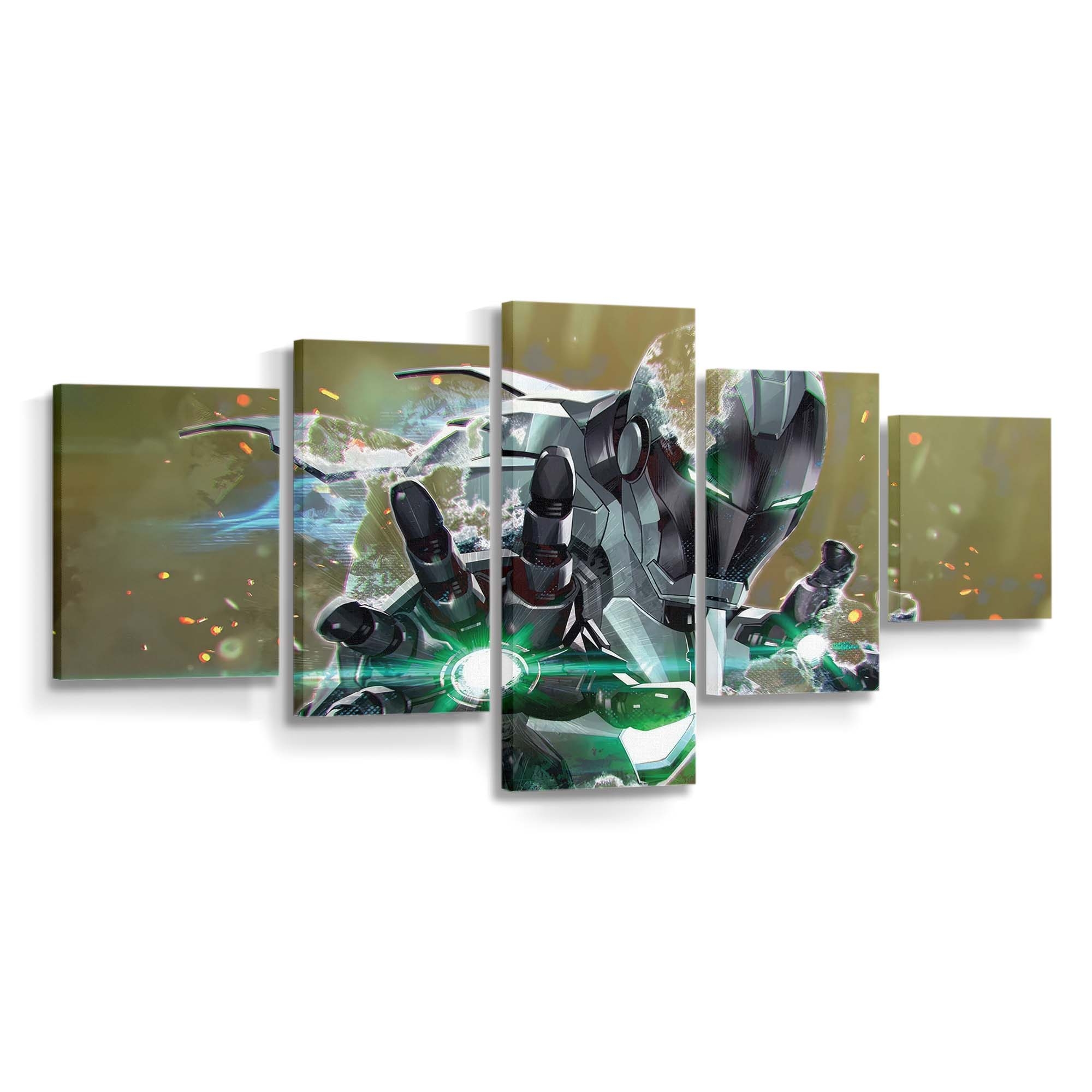 Der unbesiegbare Iron Man Leinwandbild - Wanddeko