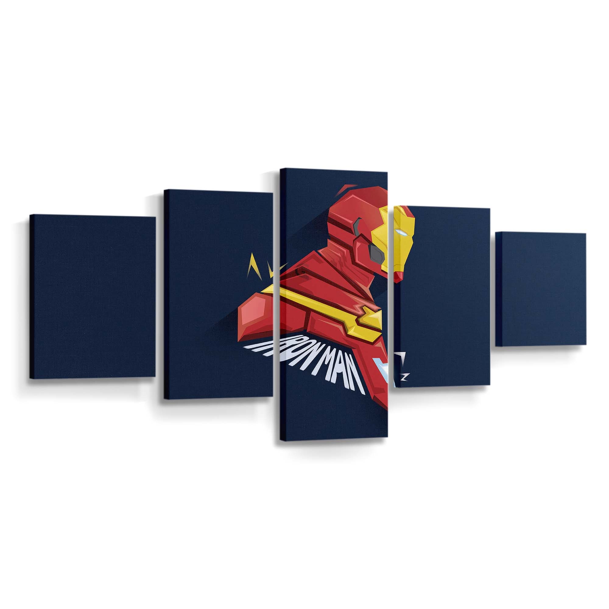 Die unbesiegbare Iron Man-Rüstung Leinwandbild - Wanddeko