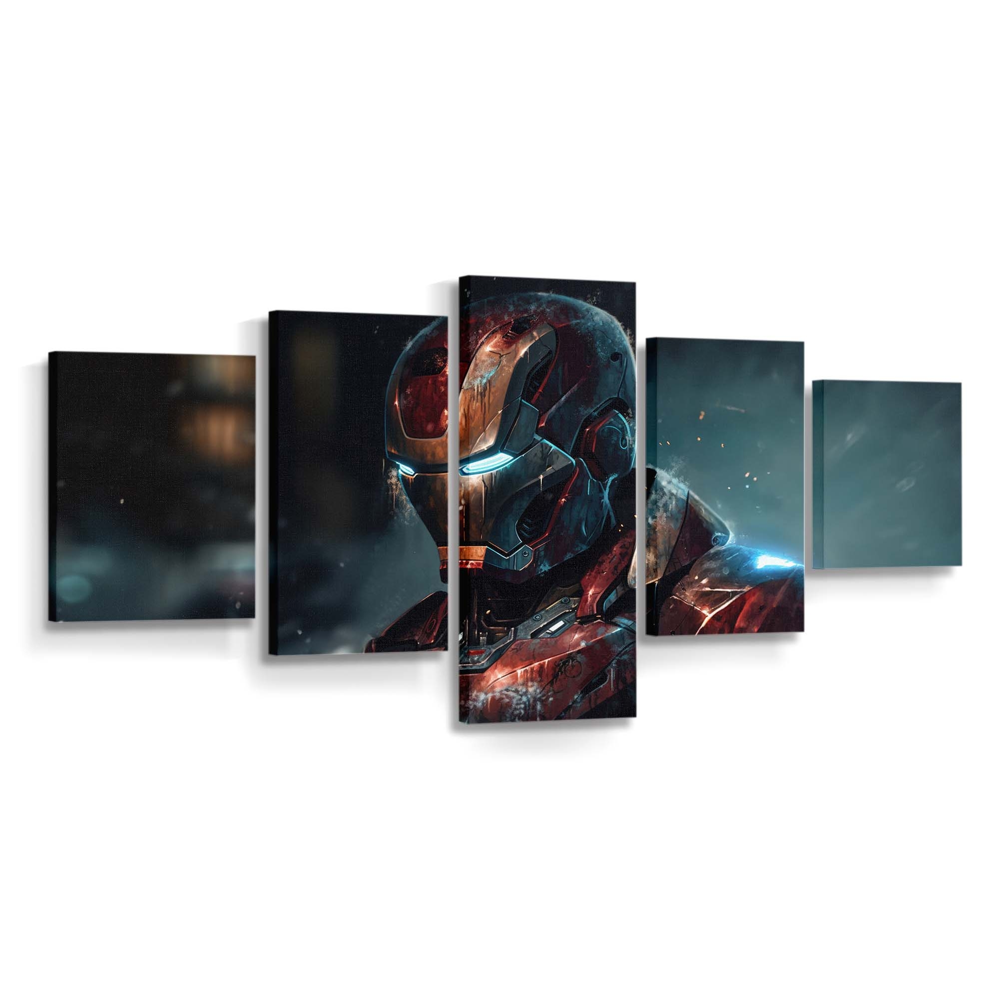 Die Iron Man-Chroniken Leinwandbild - Wanddeko