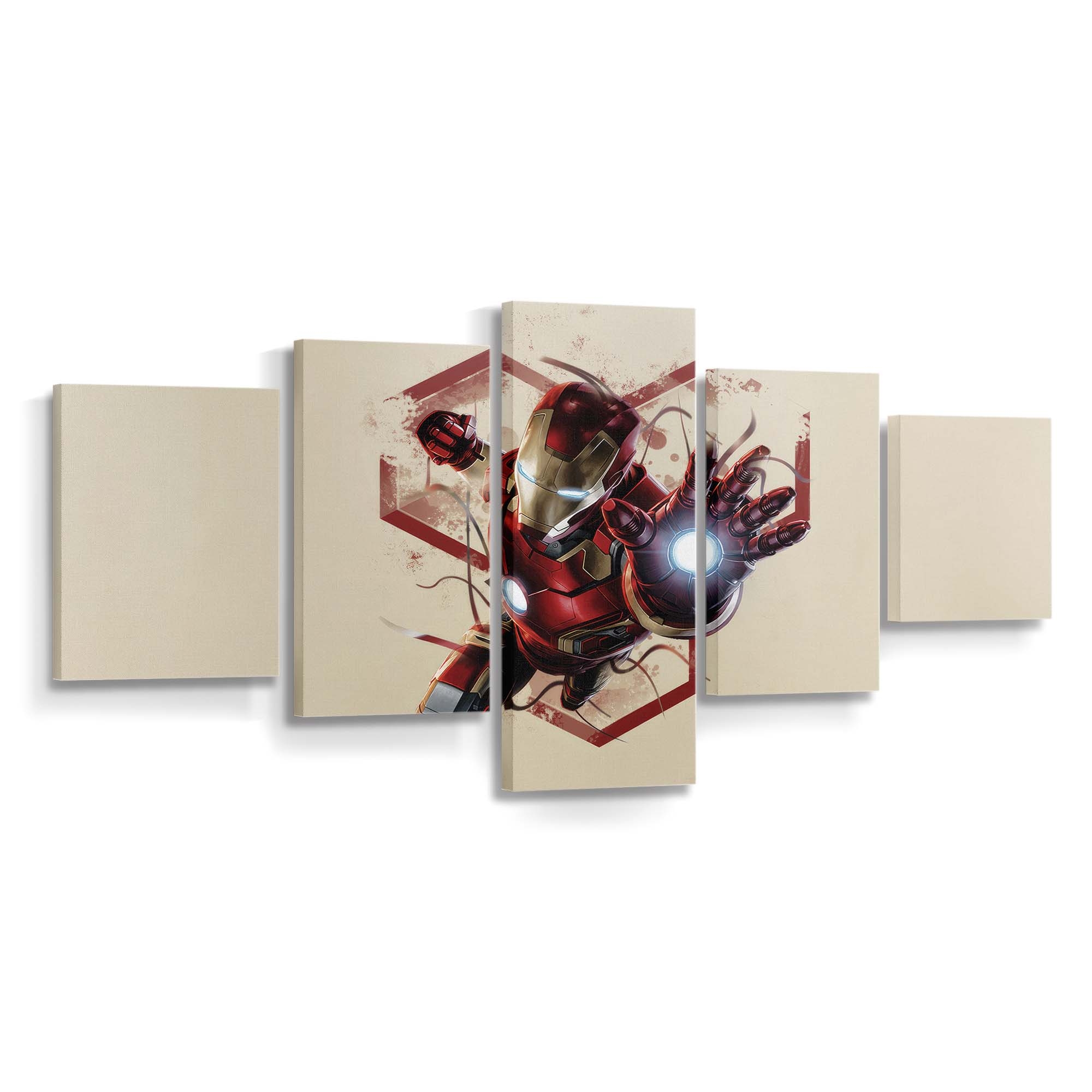 Die Tony Stark Saga Leinwandbild - Wanddeko