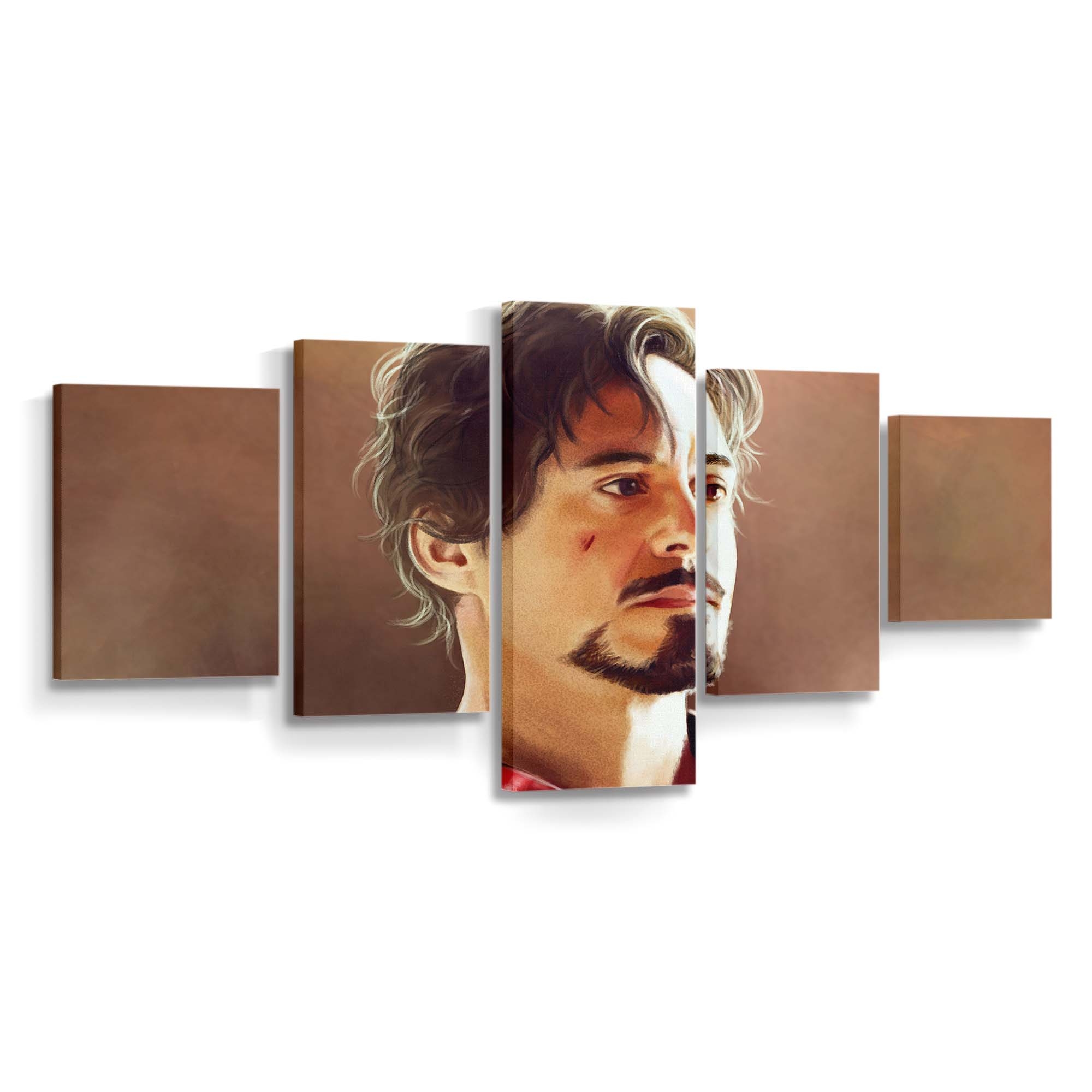 Tony Stark Malerei Leinwandbild - Wanddeko