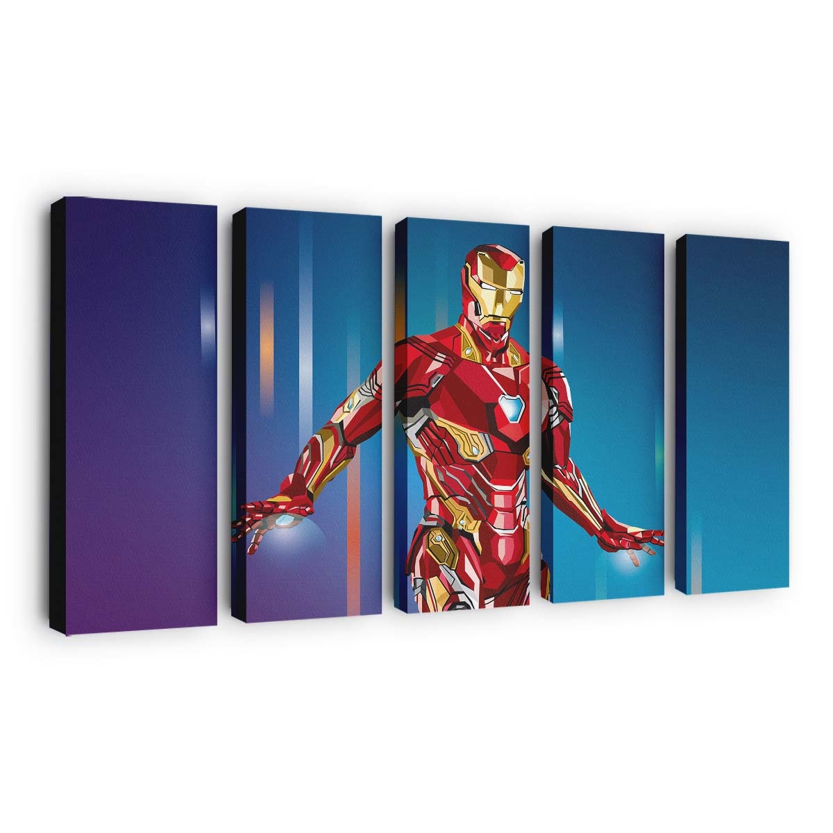 2020 Iron Man Kunstwerk Leinwandbild - Wanddeko