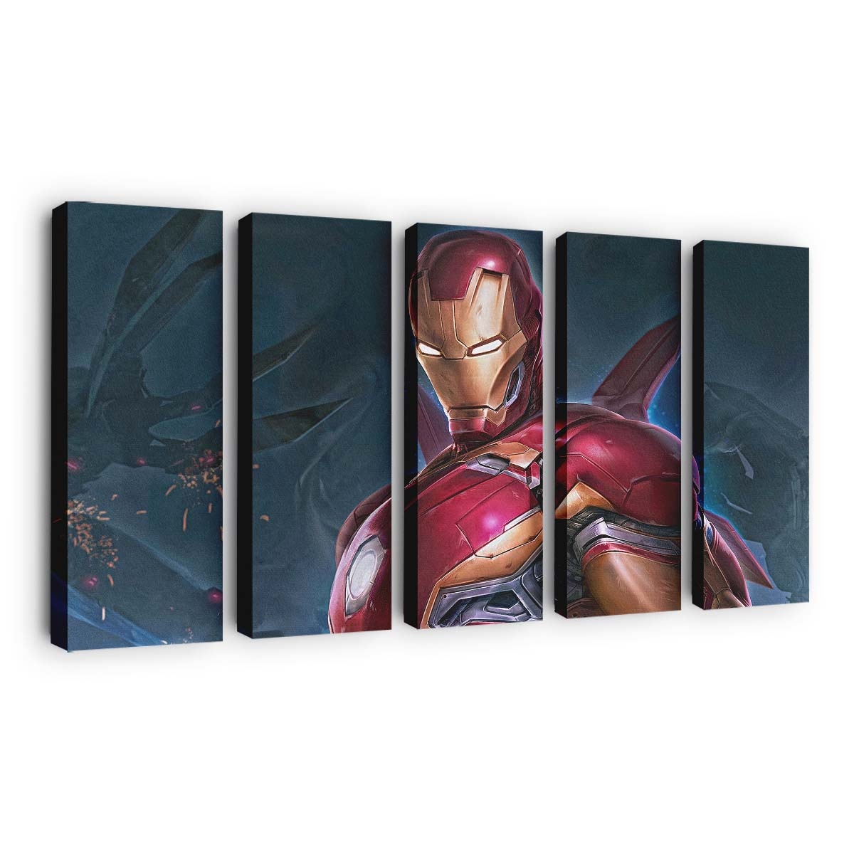 Iron Man 2020 Kunst 2 Leinwandbild - Wanddeko