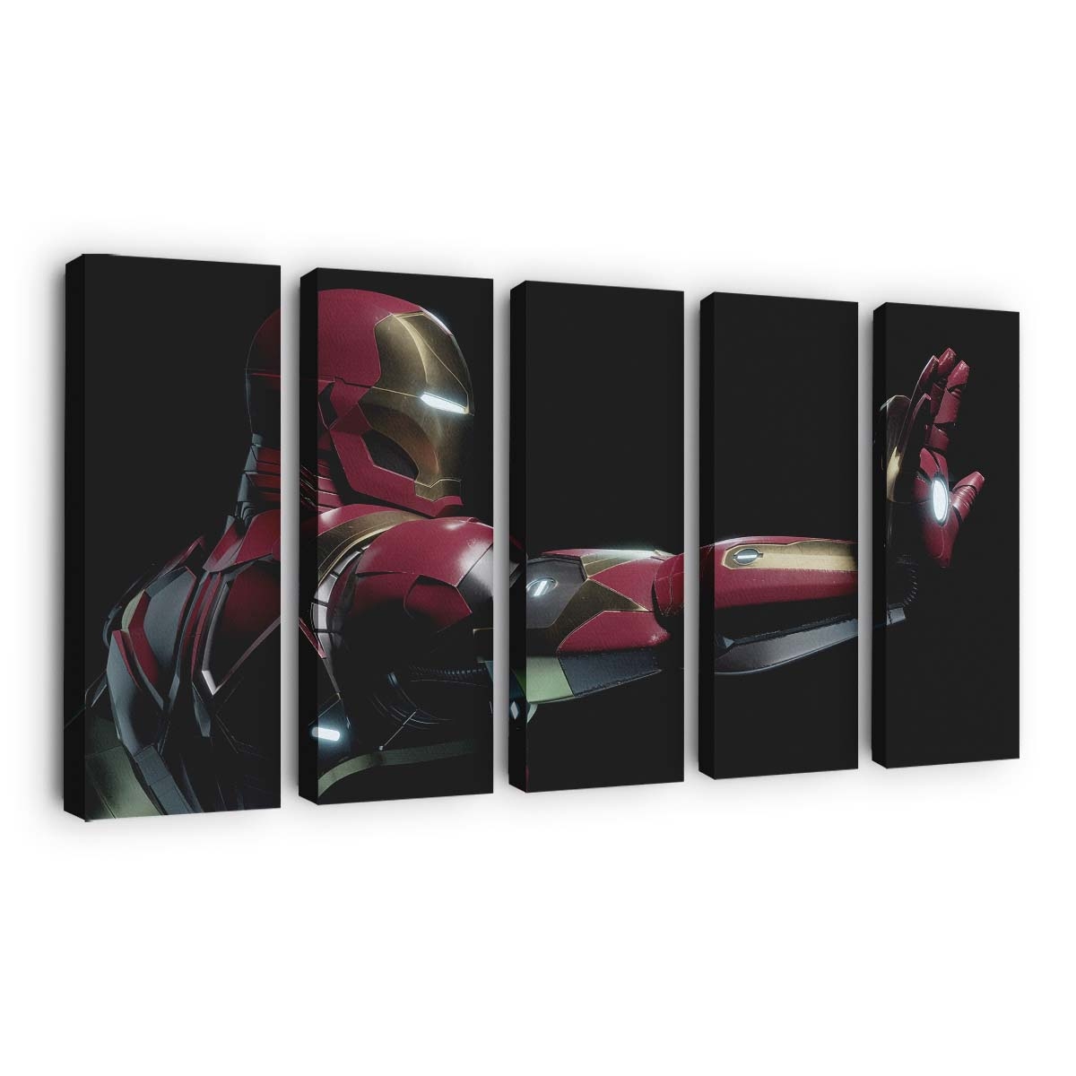 Iron Man Cgi Leinwandbild - Wanddeko