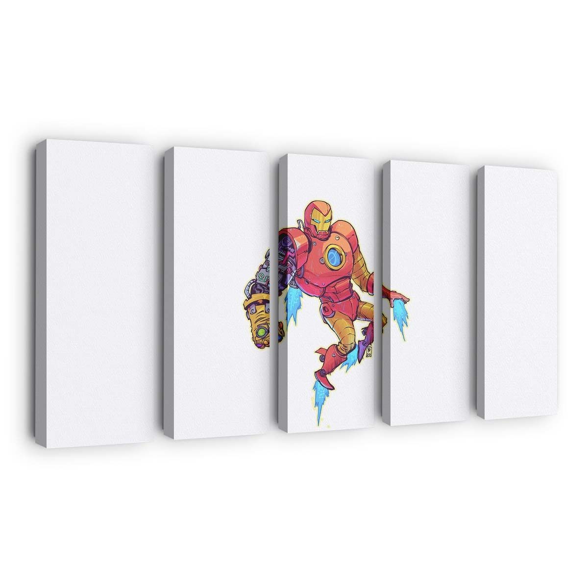 Iron Man Anzug Infinity Gauntlet Leinwandbild - Wanddeko