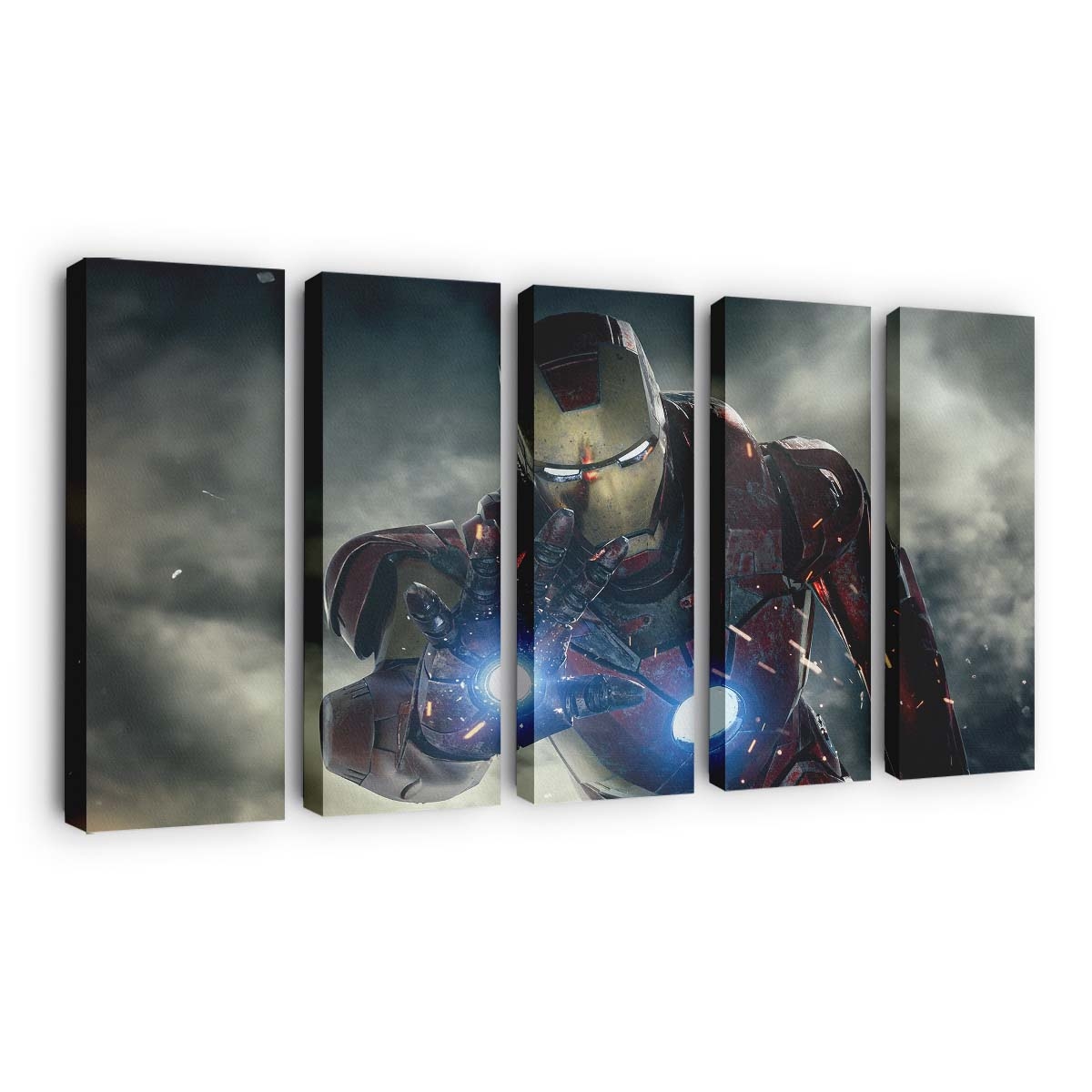 Amerikanischer Iron Man Leinwandbild - Wanddeko