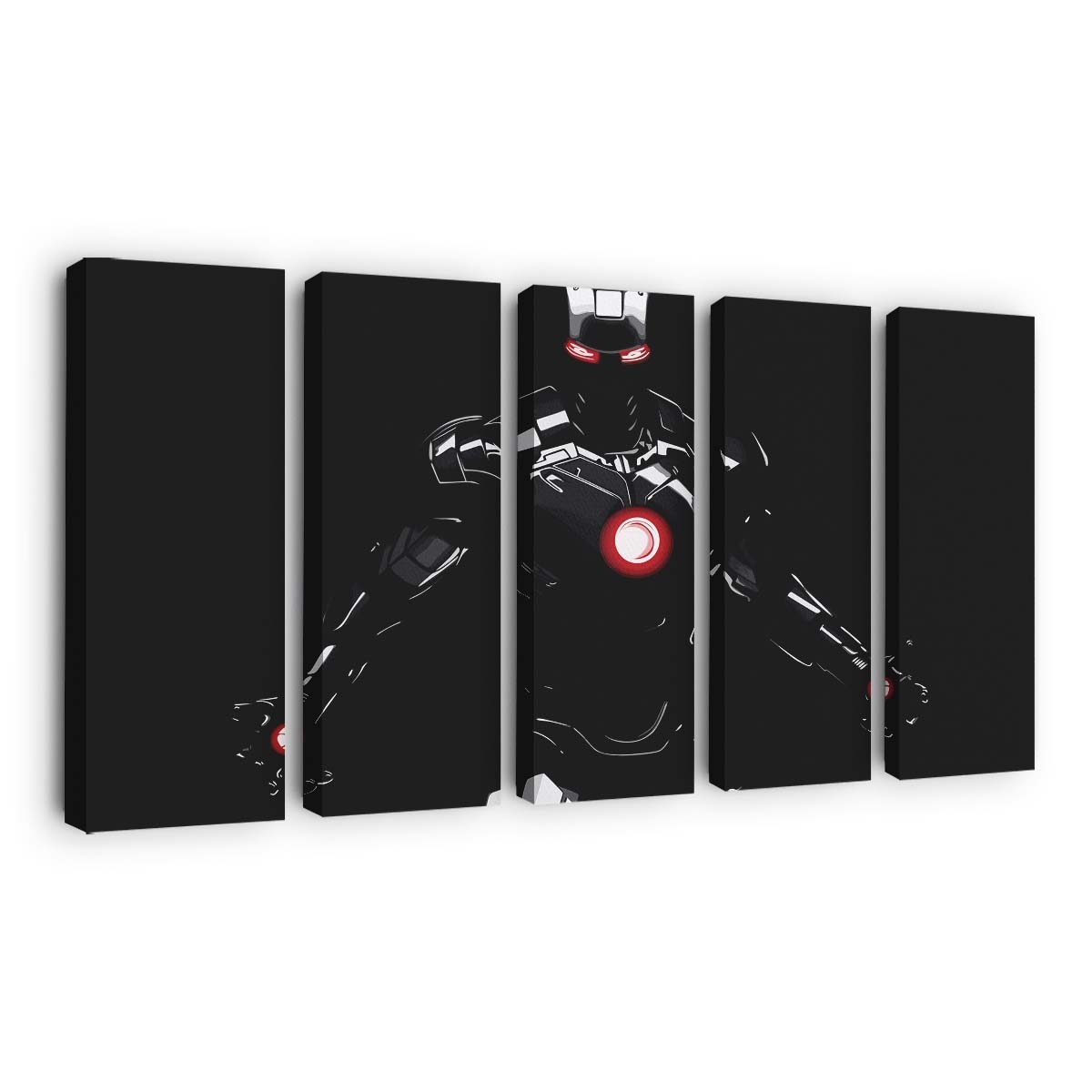 Dark Iron Man Leinwandbild - Wanddeko