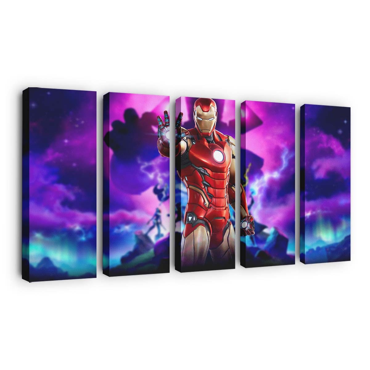 Fortnite Marvel Iron Man Leinwandbild - Wanddeko